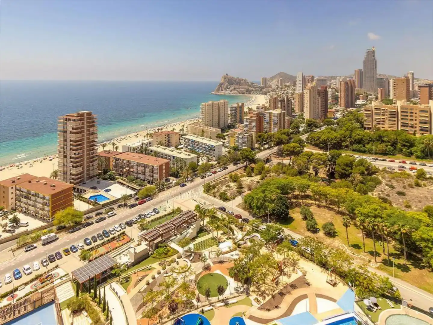Vista exterior de Apartament de lloguer en Polop amb Aire condicionat, Calefacció i Parquet