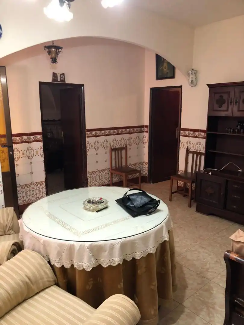 Comedor de Casa o chalet en venta en Madroñera con Jardín privado, Terraza y Amueblado
