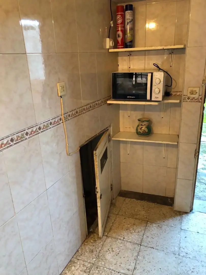 Cocina de Casa o chalet en venta en Madroñera con Jardín privado, Terraza y Amueblado