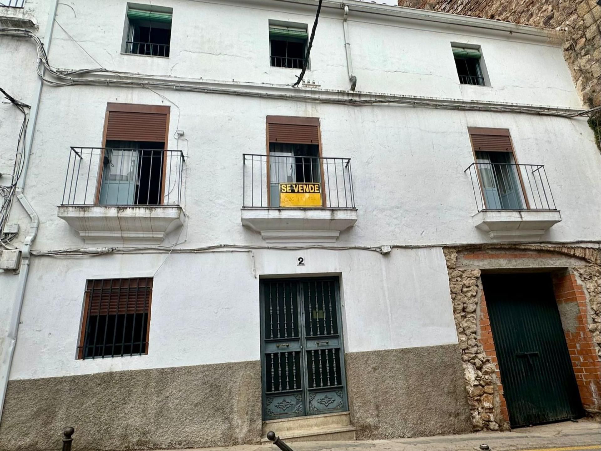 Exterior view of Single-family semi-detached for sale in Alburquerque  with Furnished and Balcony