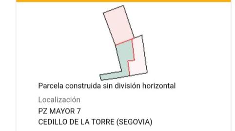 Foto 2 de Pis en venda a Plaza Mayor, 7, Cedillo de la Torre, Segovia