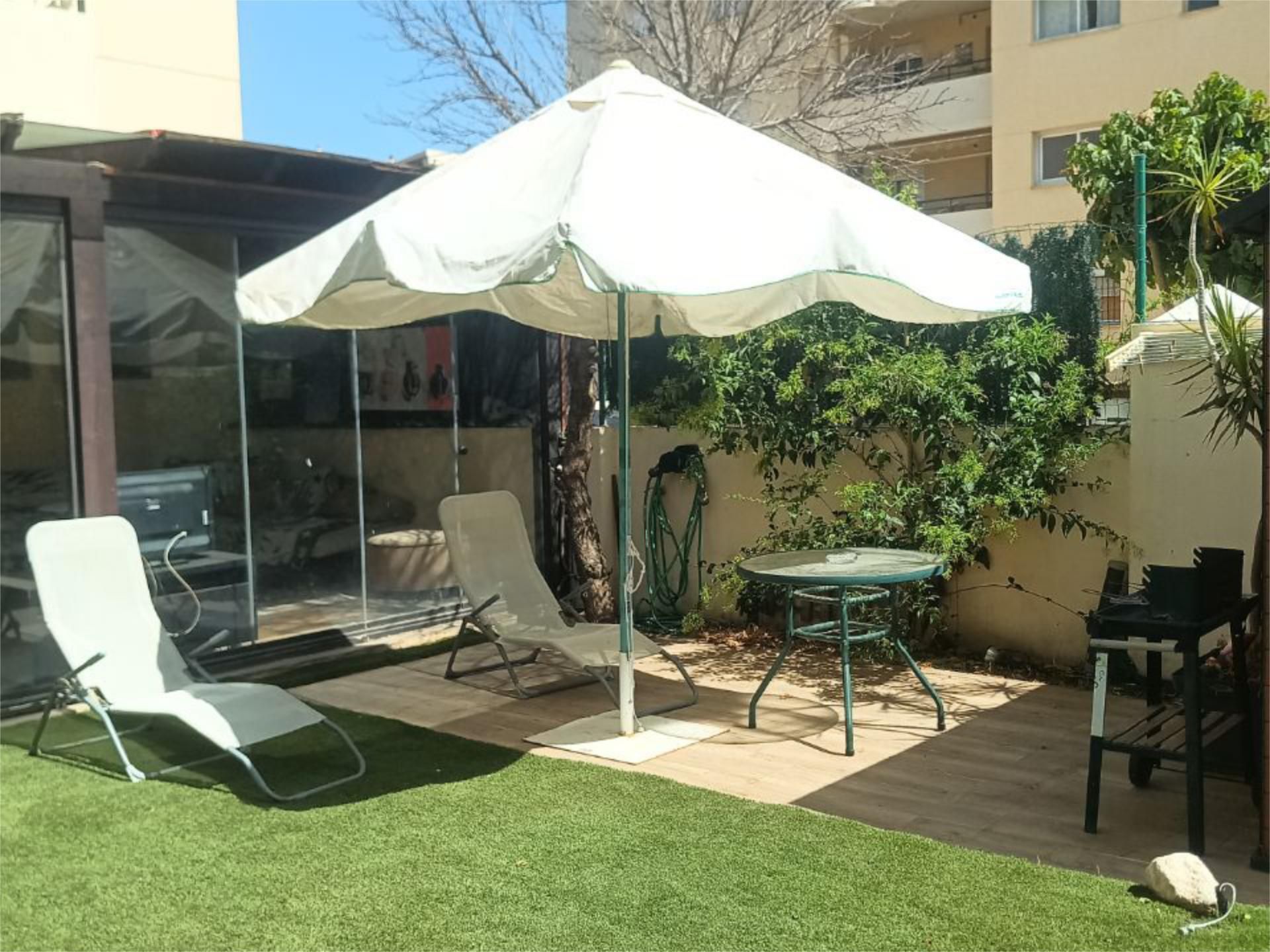 Terrace of Planta baja to rent in Rincón de la Victoria  with Air Conditioner, Private garden and Terrace