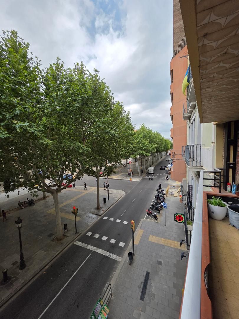Exterior view of Flat for sale in  Lleida Capital  with Air Conditioner, Terrace and Balcony