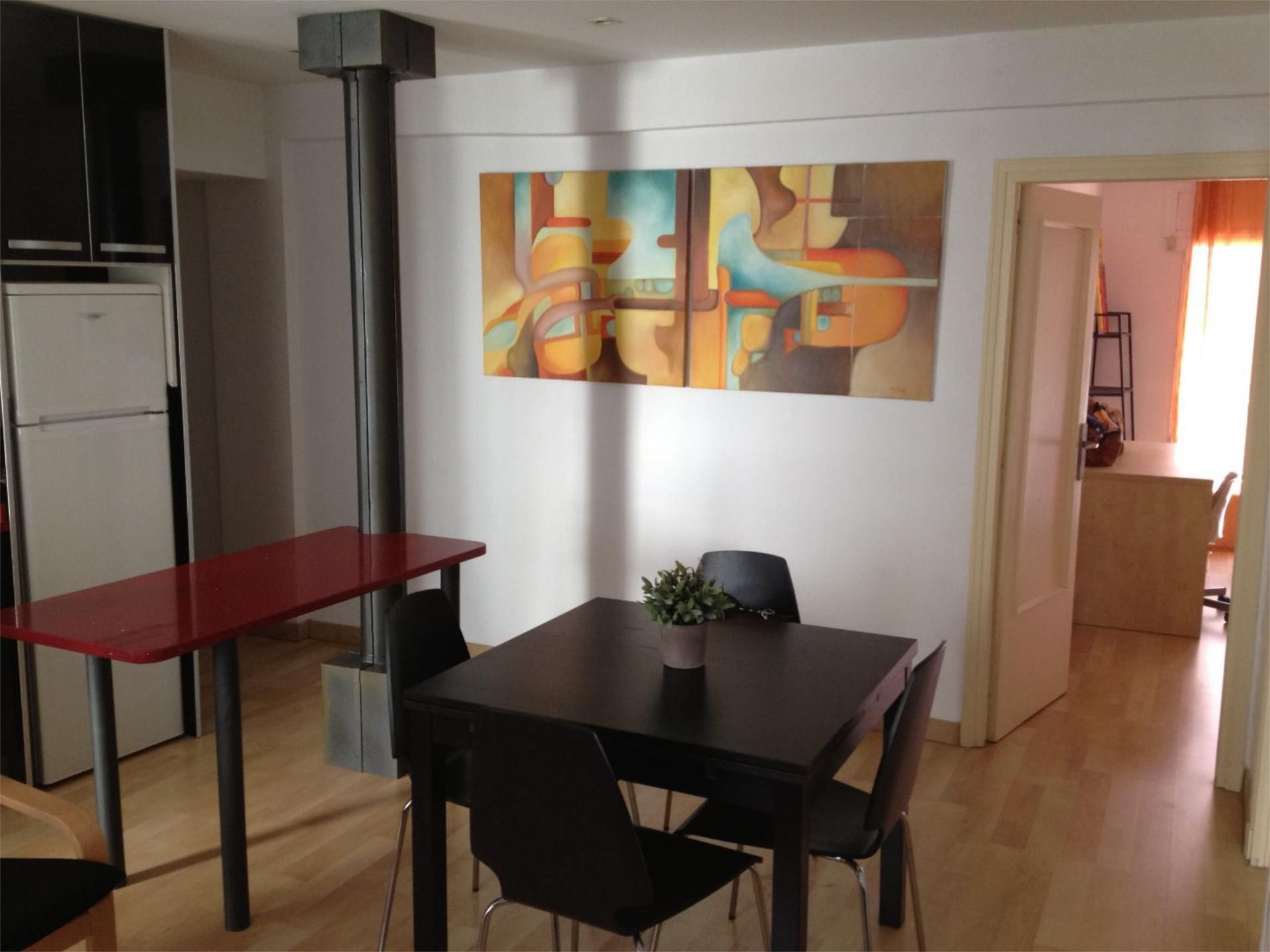 Dining room of Flat for sale in  Madrid Capital  with Balcony