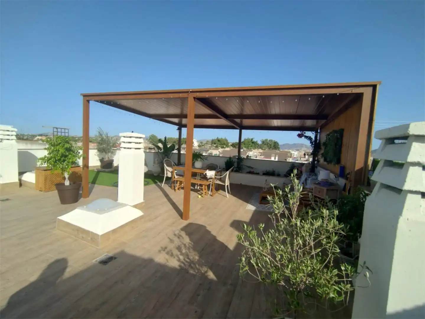 Wohnung zum Verkauf in Calle Emperatriz, 6, Los Dolores Terrasse von Wohnung zum Verkauf in Cartagena mit Klimaanlage, Heizung und Privatgarten