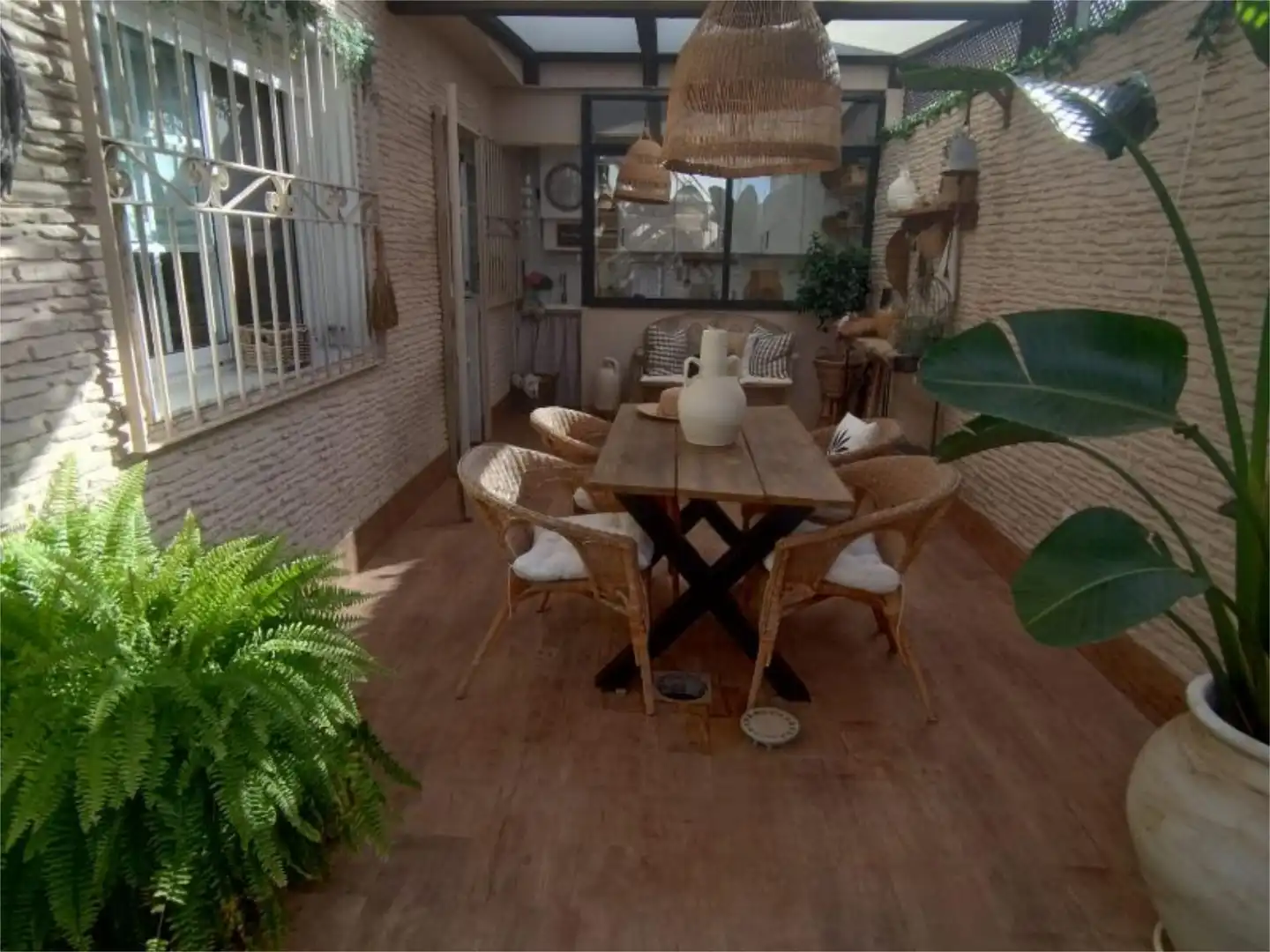 Wohnung zum Verkauf in Calle Emperatriz, 6, Los Dolores Terrasse von Wohnung zum Verkauf in Cartagena mit Klimaanlage, Heizung und Privatgarten