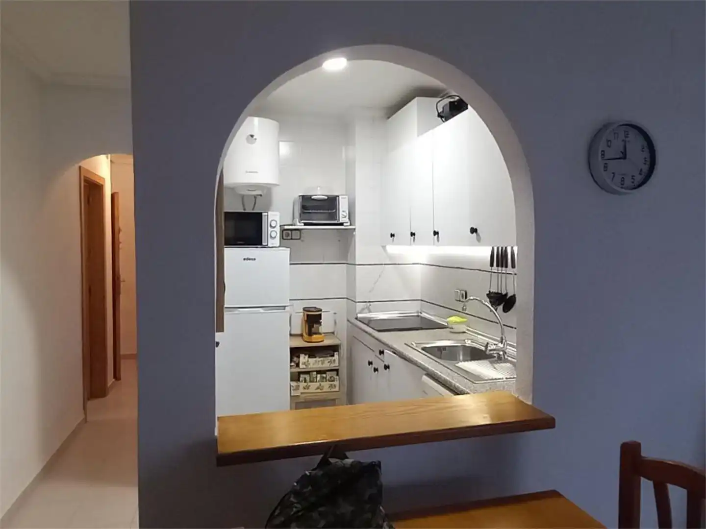 Kitchen of Flat for sale in Torrevieja  with Air Conditioner, Private garden and Terrace