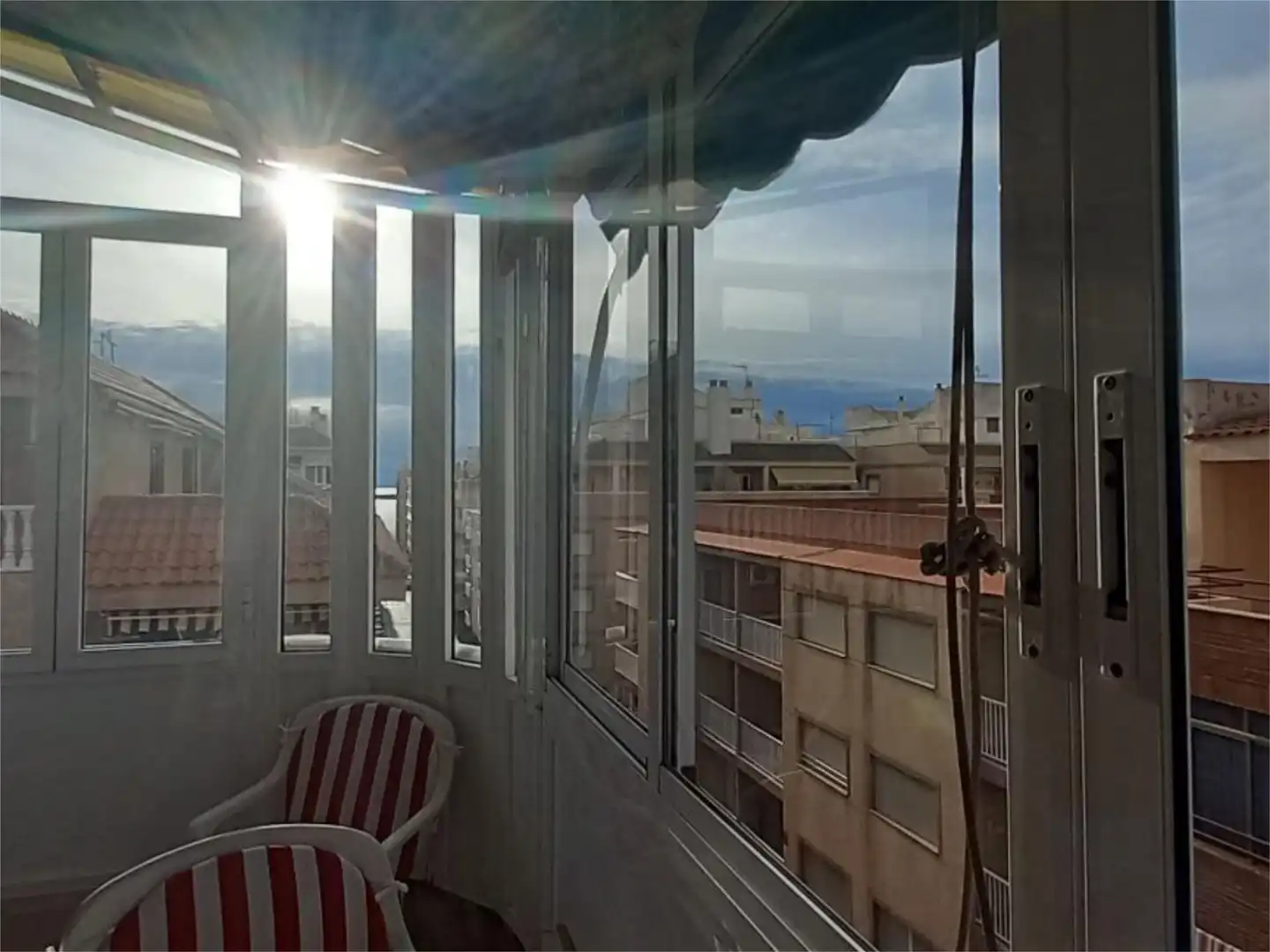 Balcony of Flat for sale in Torrevieja  with Air Conditioner, Private garden and Terrace
