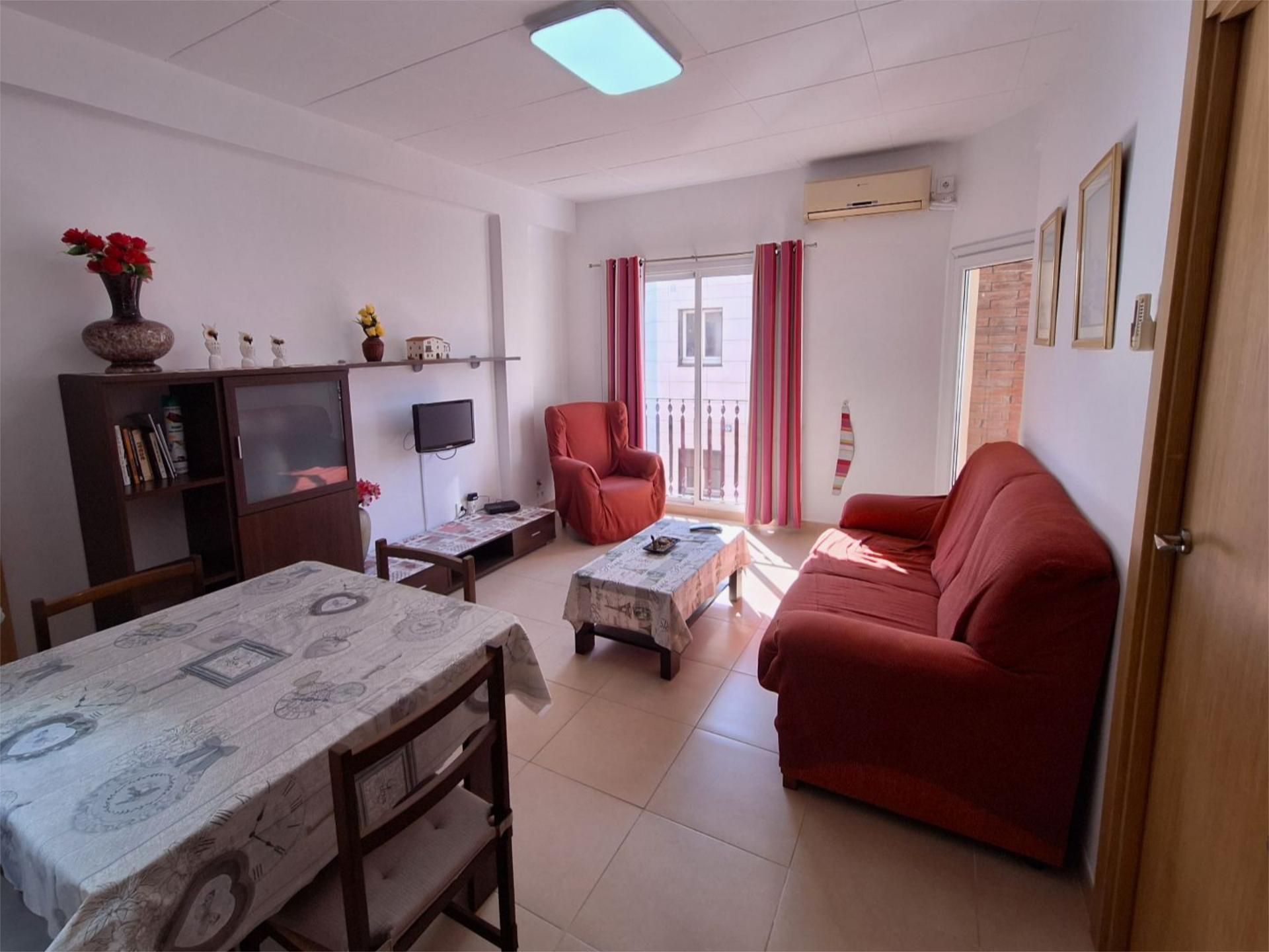 Living room of Flat to share in  Barcelona Capital  with Air Conditioner, Heating and Furnished
