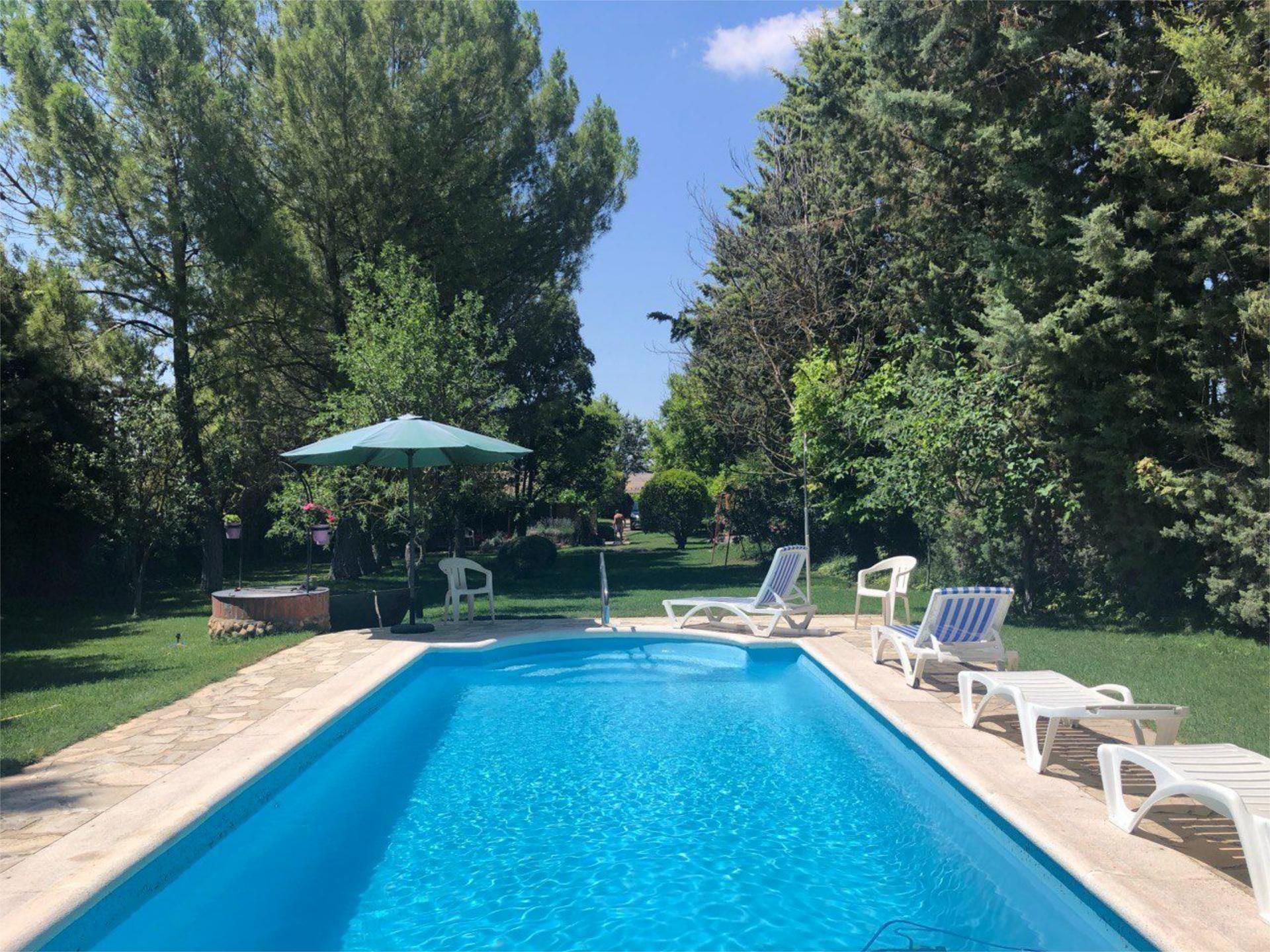 Swimming pool of Country house for sale in Magaz de Pisuerga  with Heating, Private garden and Terrace