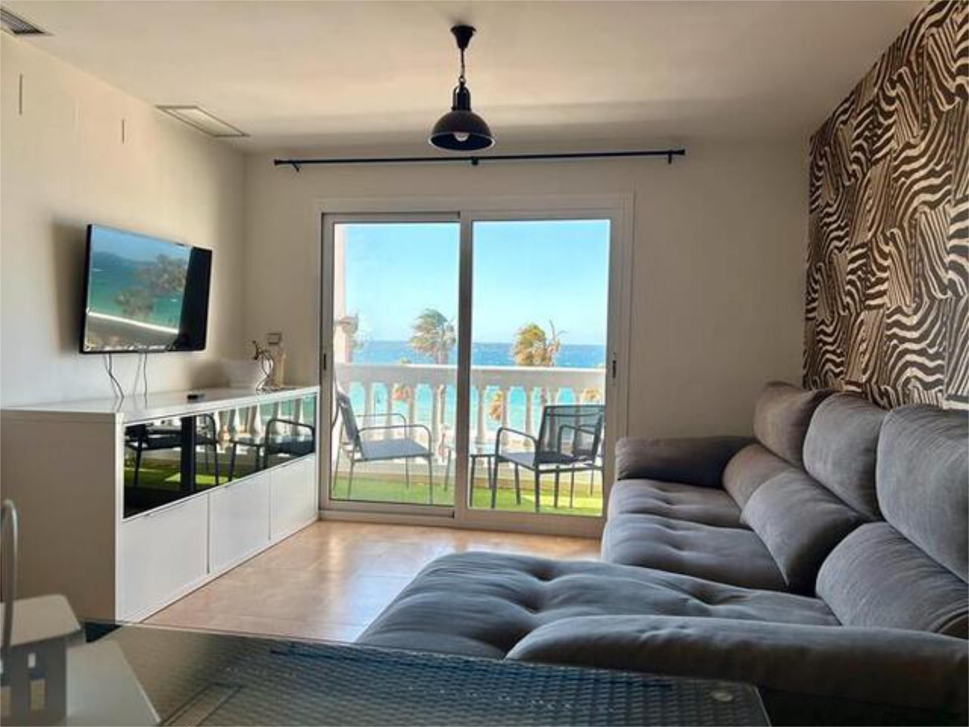 Sala d'estar de Apartament de lloguer en Adra