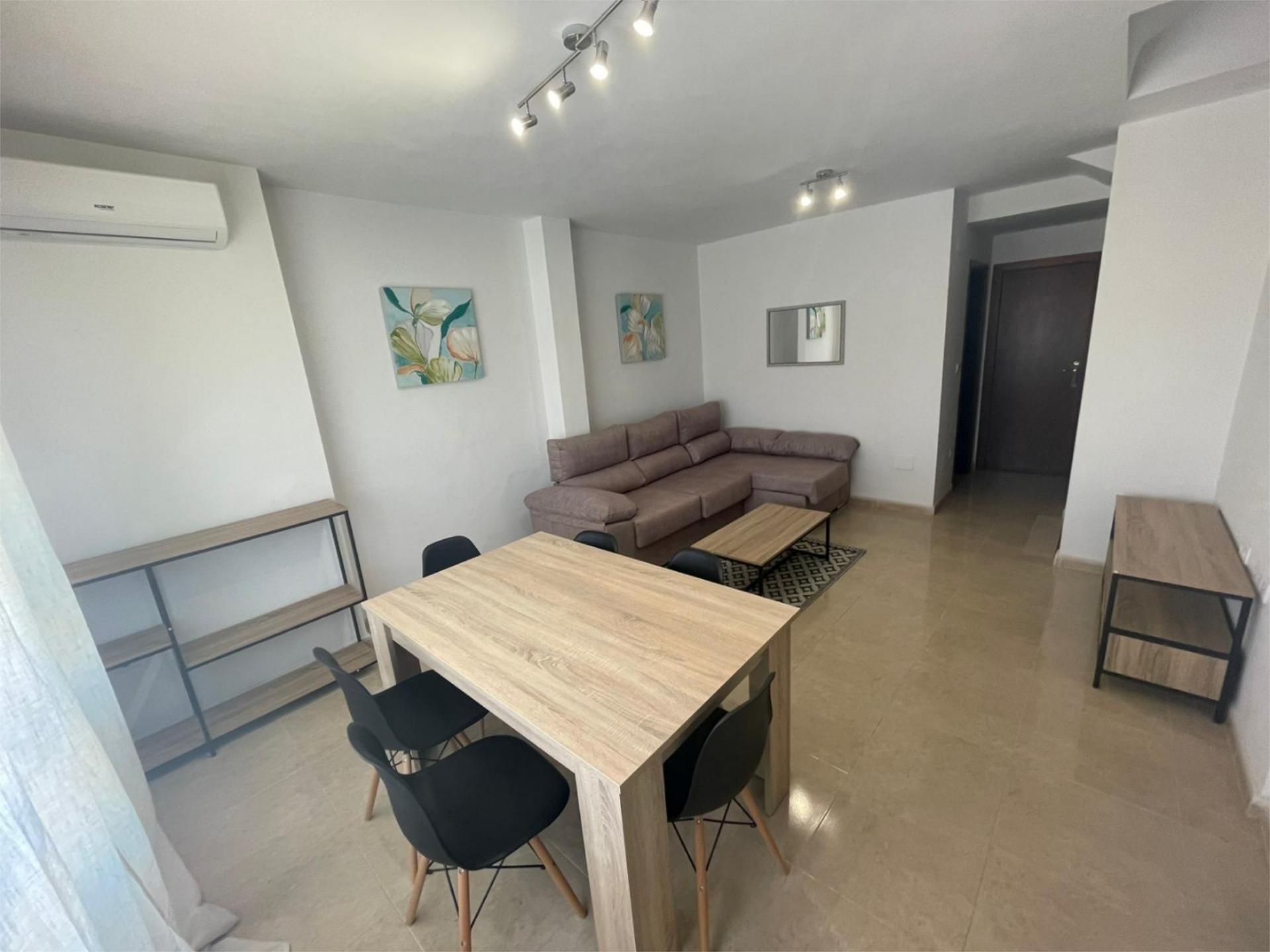 Living room of Flat for sale in Orihuela  with Air Conditioner, Private garden and Terrace