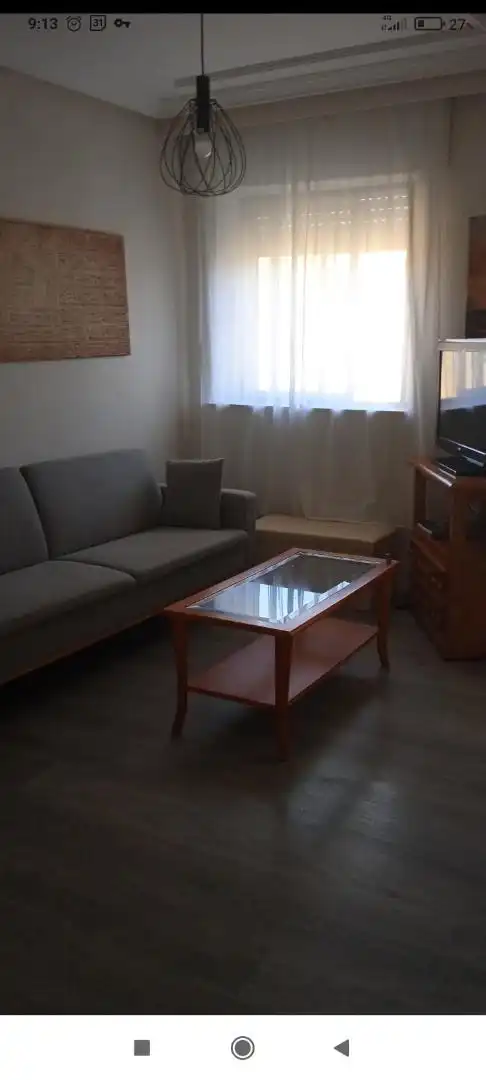 Sala de estar de Piso para compartir en Salamanca con Calefacción, Parquet y Amueblado