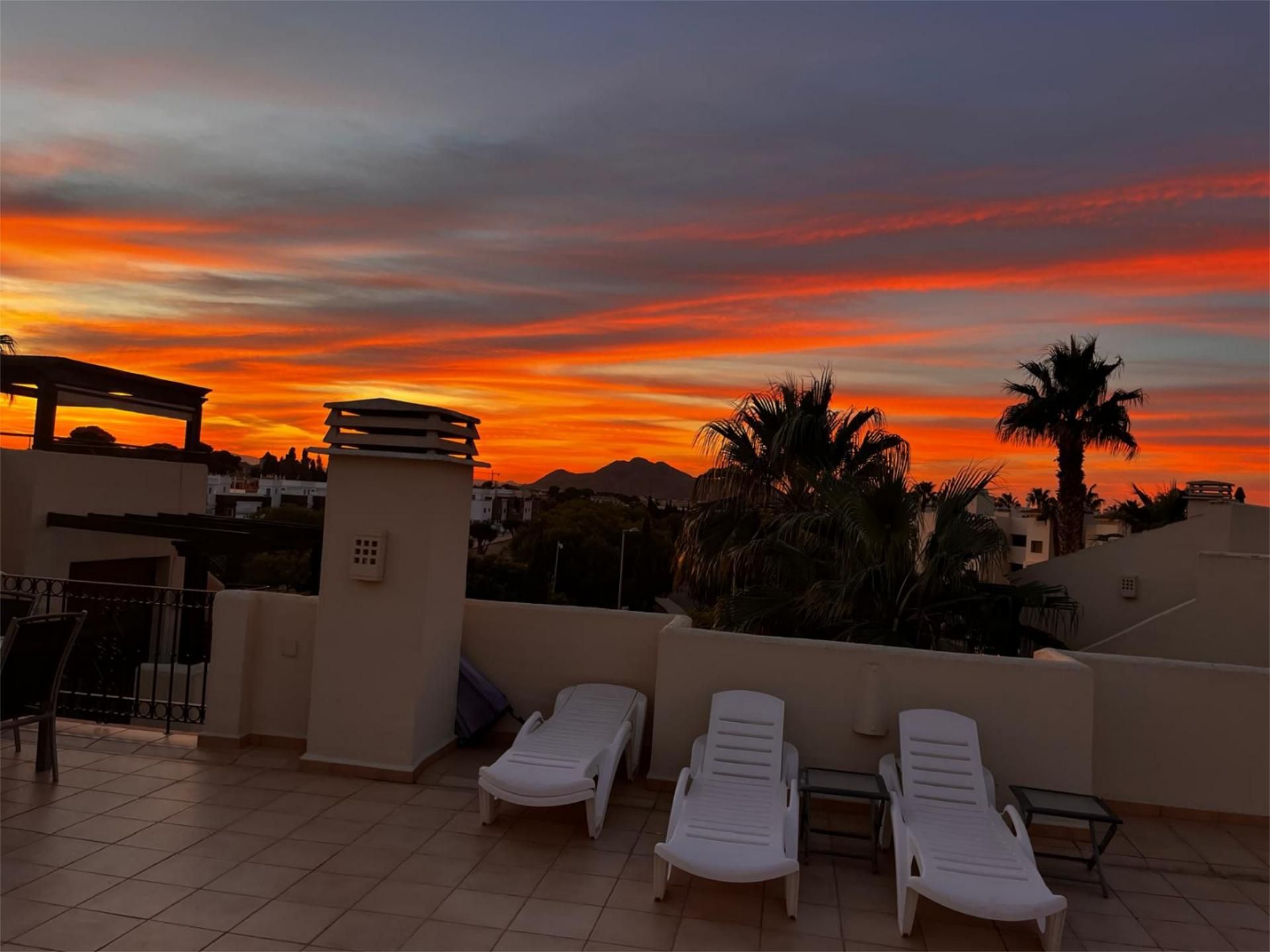 Exterior view of Attic to rent in San Javier  with Air Conditioner, Terrace and Swimming Pool