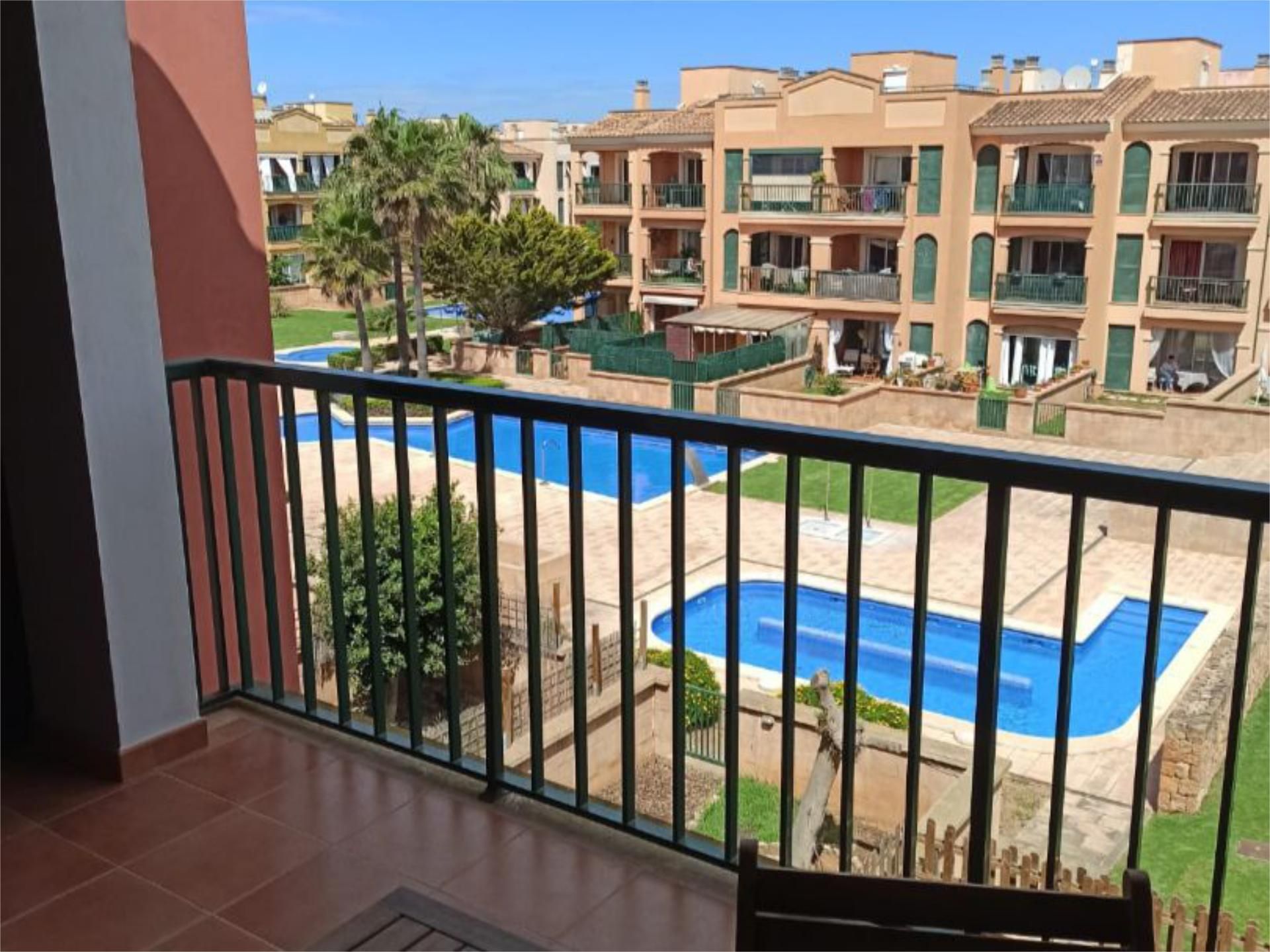 Vista exterior de Apartament de lloguer en Llucmajor amb Aire condicionat, Terrassa i Piscina