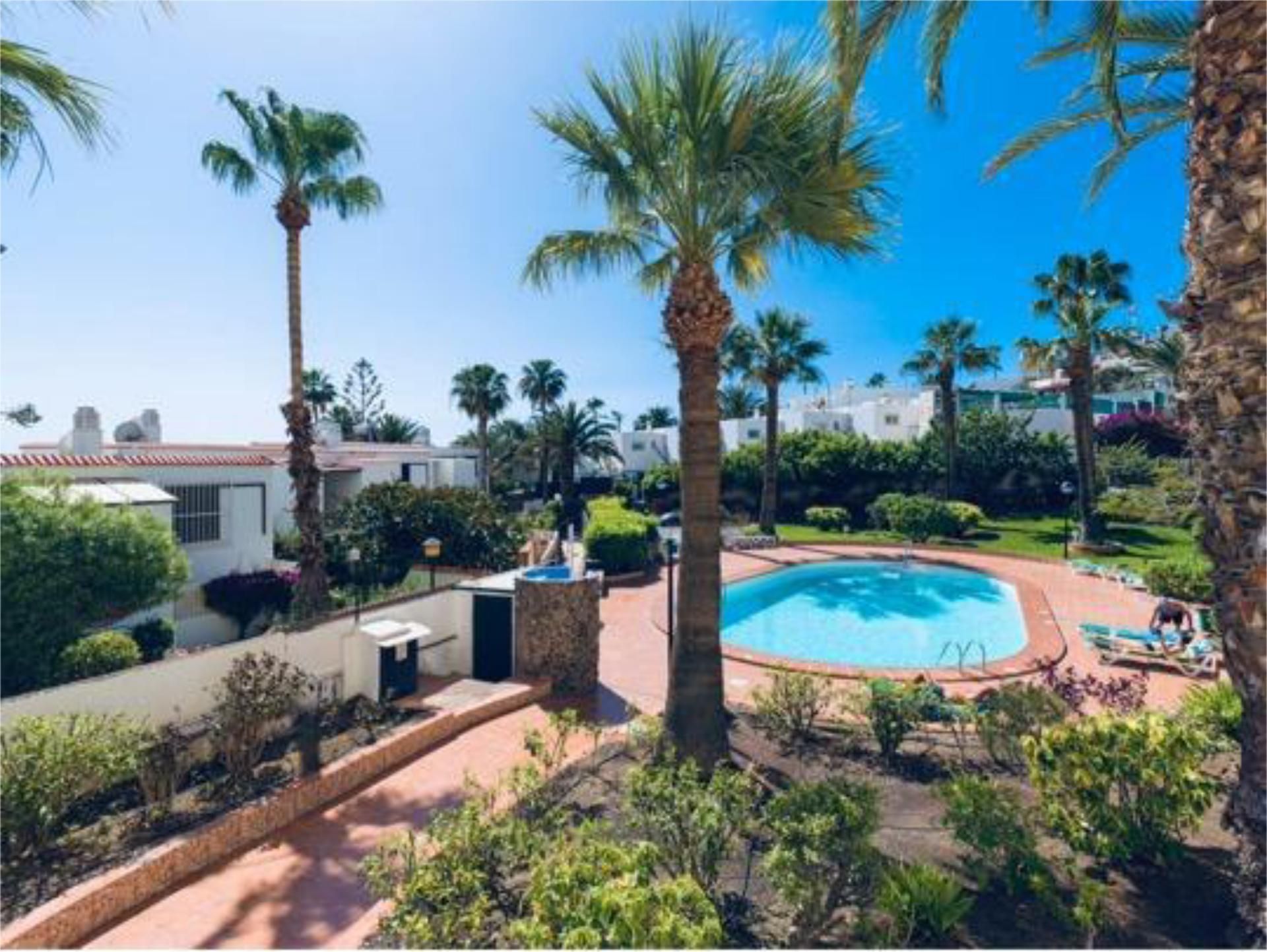 Garden of Apartment for sale in San Bartolomé de Tirajana  with Private garden, Storage room and Swimming Pool