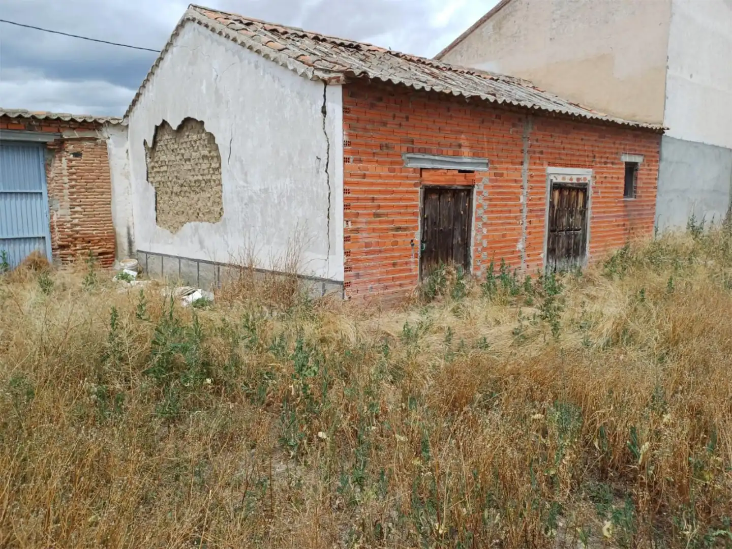 Vista exterior de Casa o chalet en venta en Pajares de Adaja con Jardín privado