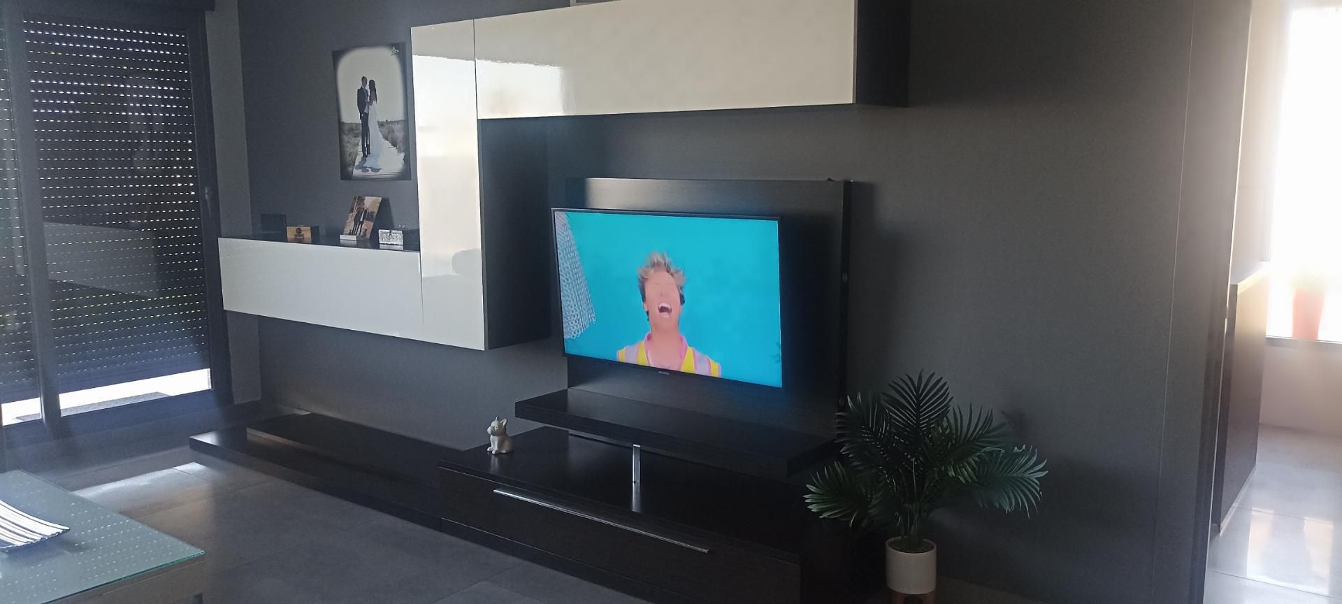 Sala d'estar de Casa adosada en venda en Las Torres de Cotillas amb Aire condicionat, Terrassa i Piscina
