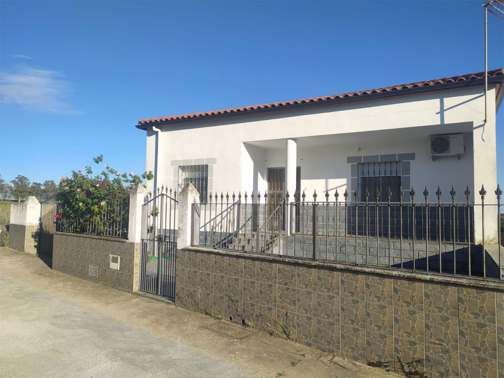 Vista exterior de Casa o xalet en venda en Zorita amb Aire condicionat, Jardí privat i Moblat