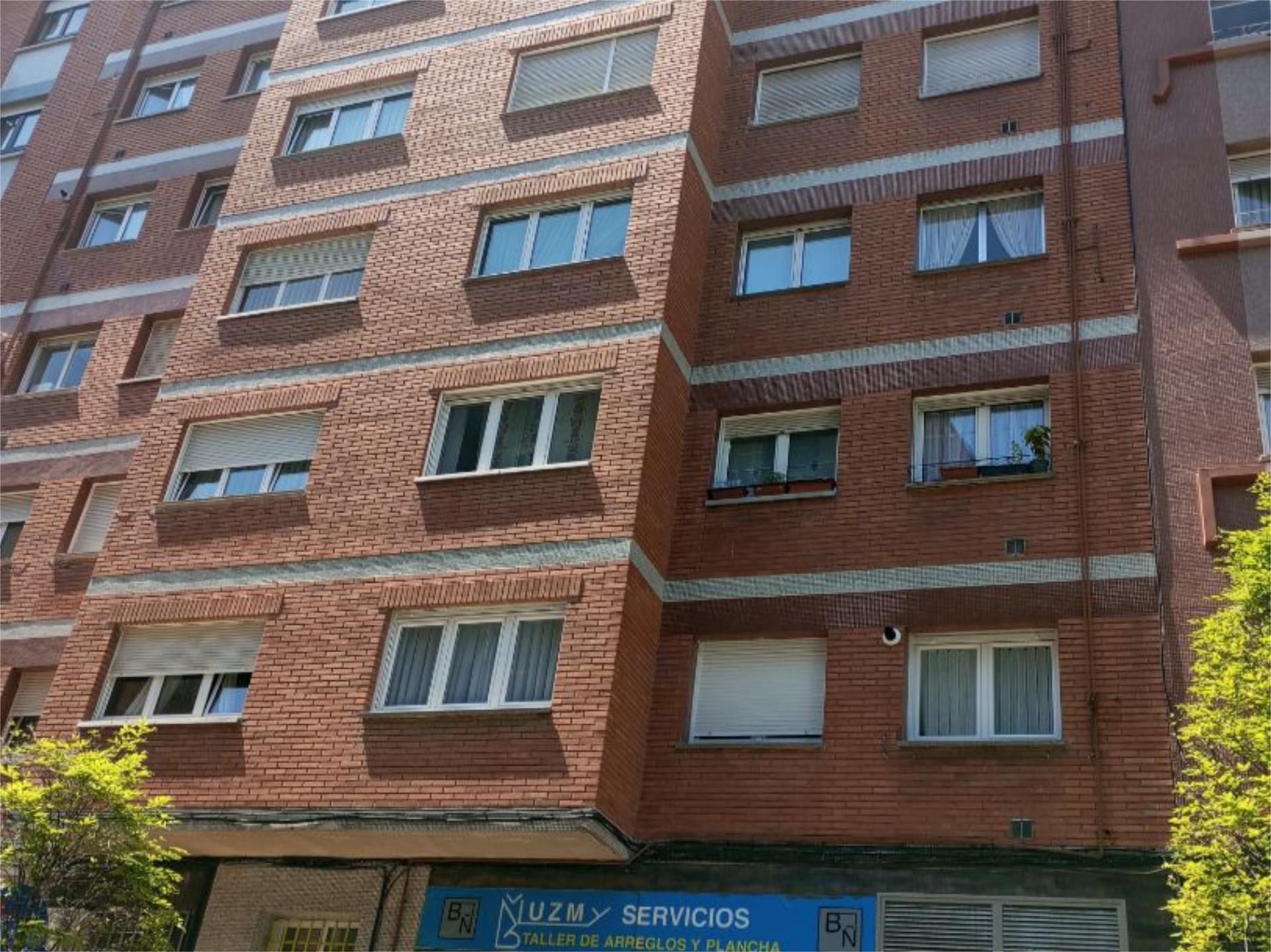 Exterior view of Flat for sale in Gijón   with Heating, Parquet flooring and Furnished