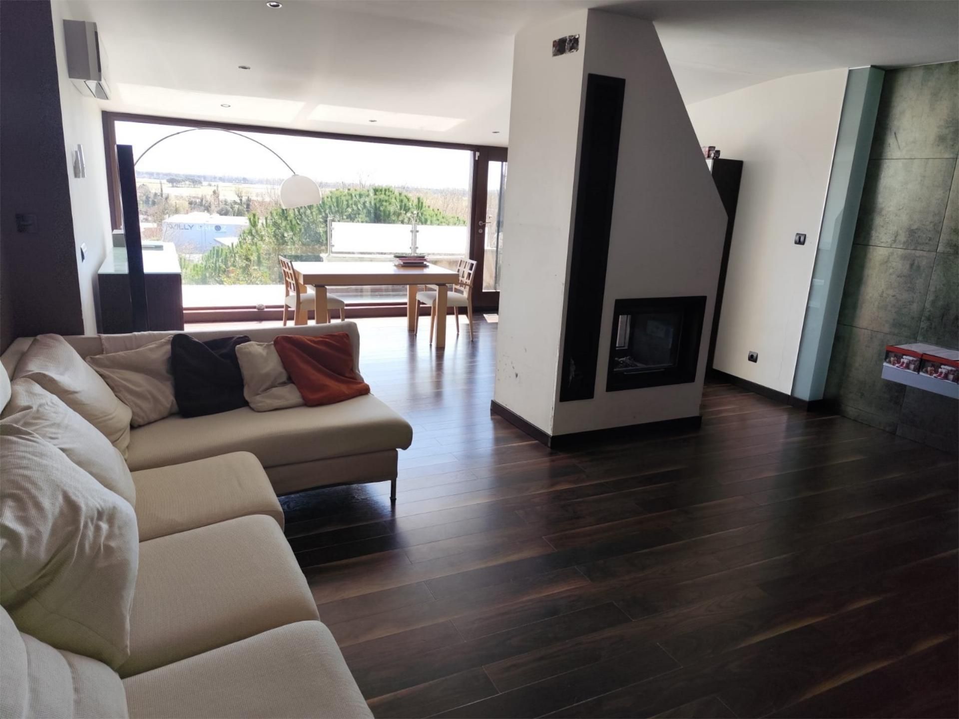 Living room of House or chalet for sale in Arroyo de la Encomienda  with Air Conditioner and Terrace