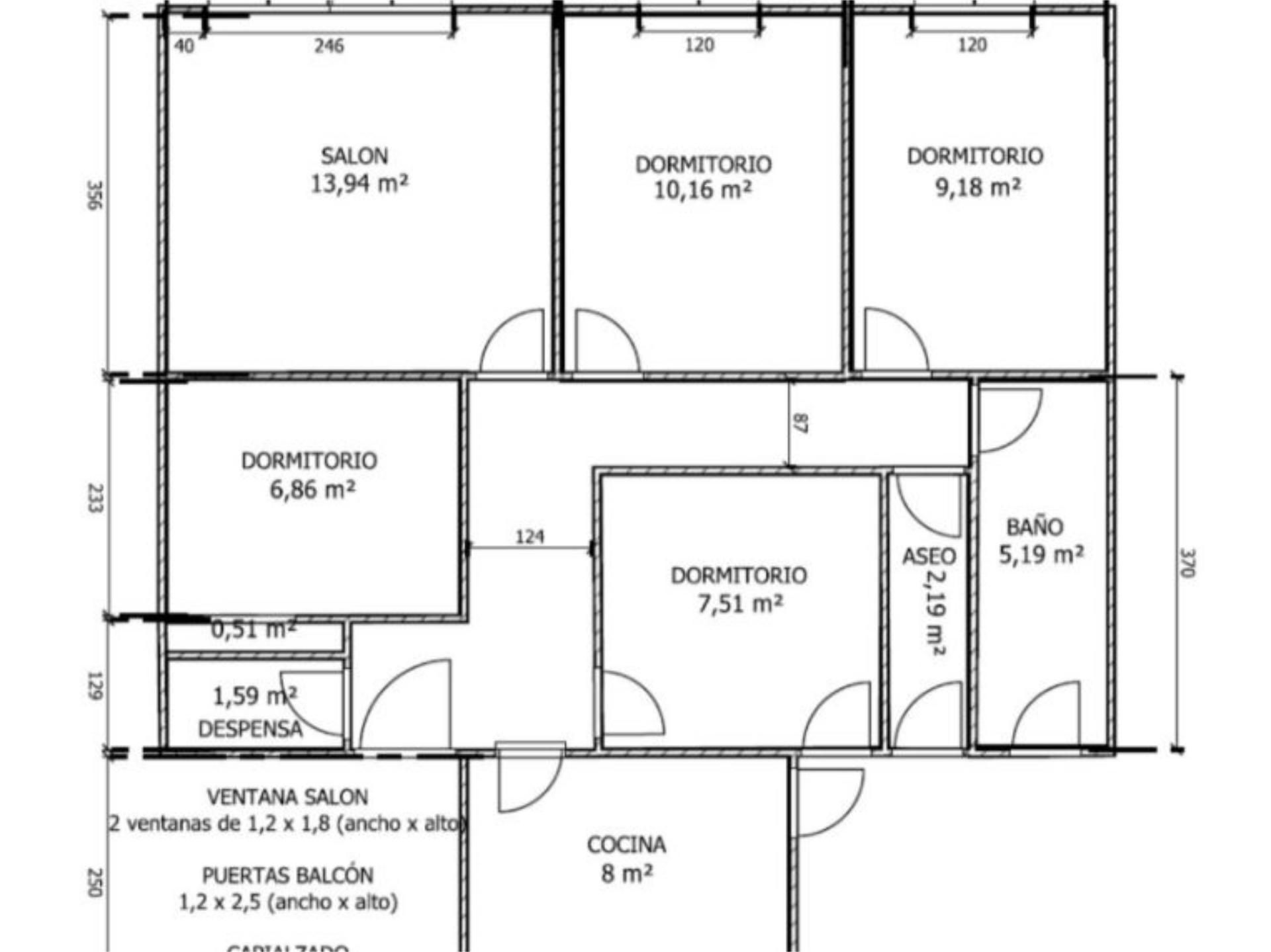 Flat to rent in Avenida de Calvo Sotelo, 13, O Carballiño