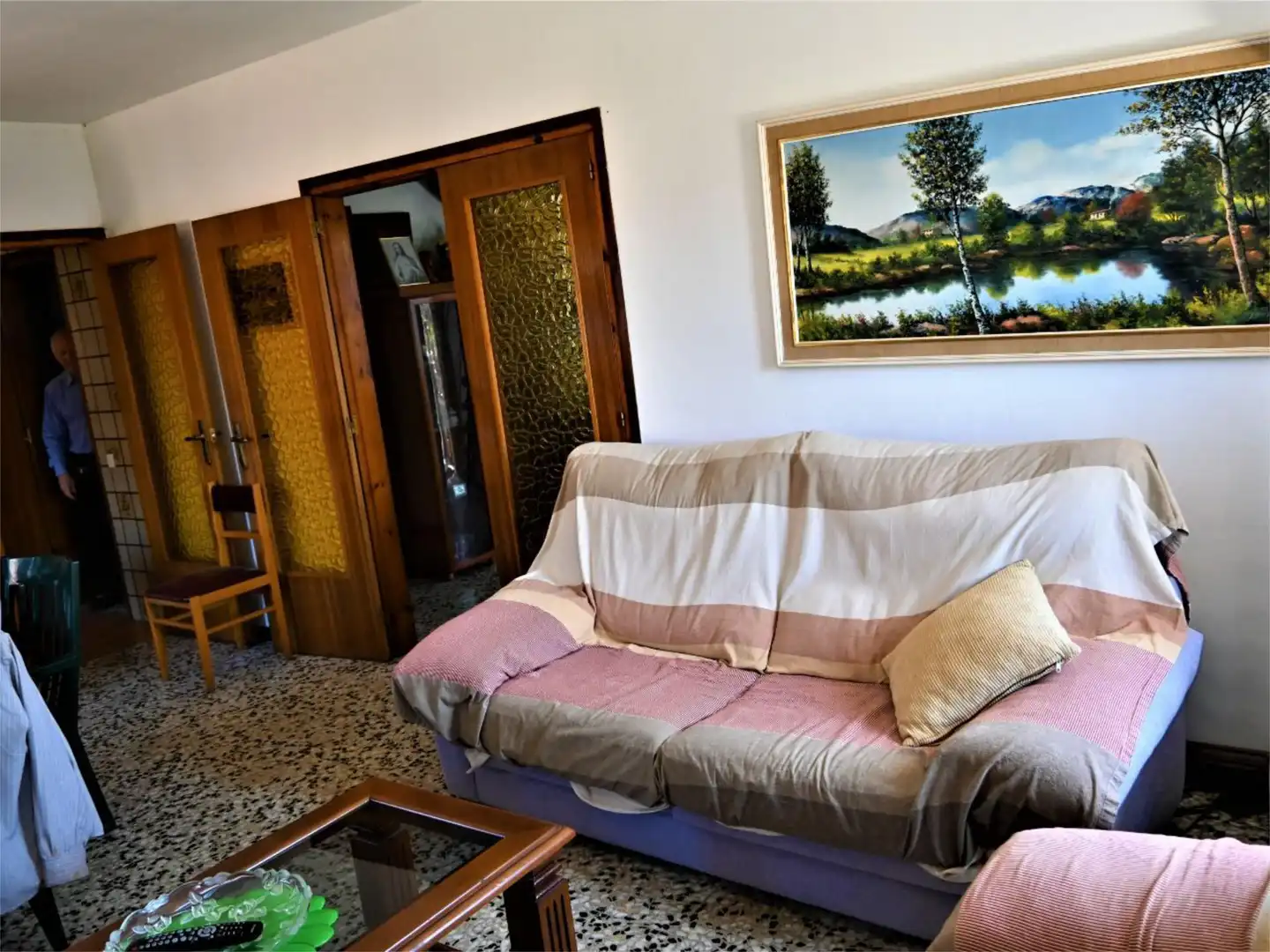 Piso en venta en Carrer de L'avet, 27, Lliçà d'Amunt Sala de estar de Piso en venta en Lliçà d'Amunt con Terraza, Piscina y Balcón