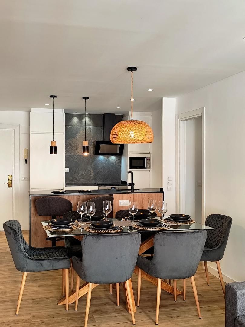 Kitchen of Flat for sale in Fuengirola  with Air Conditioner, Parquet flooring and Furnished