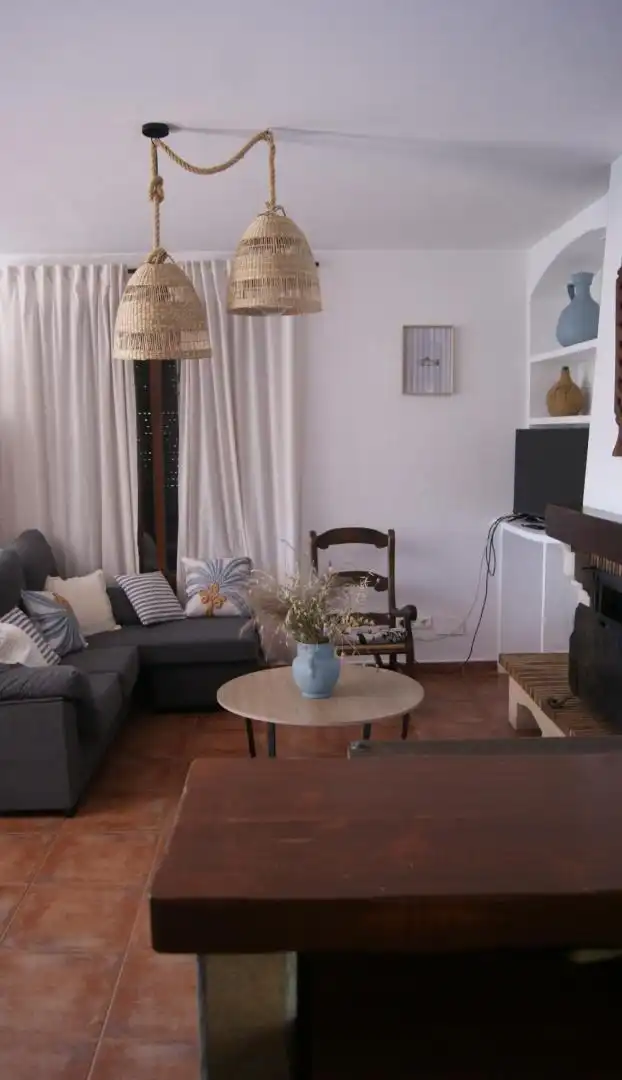 Casa o chalet en venta en El Rescate - Río Seco Sala de estar de Casa o chalet en venta en Almuñécar con Terraza, Piscina y Balcón