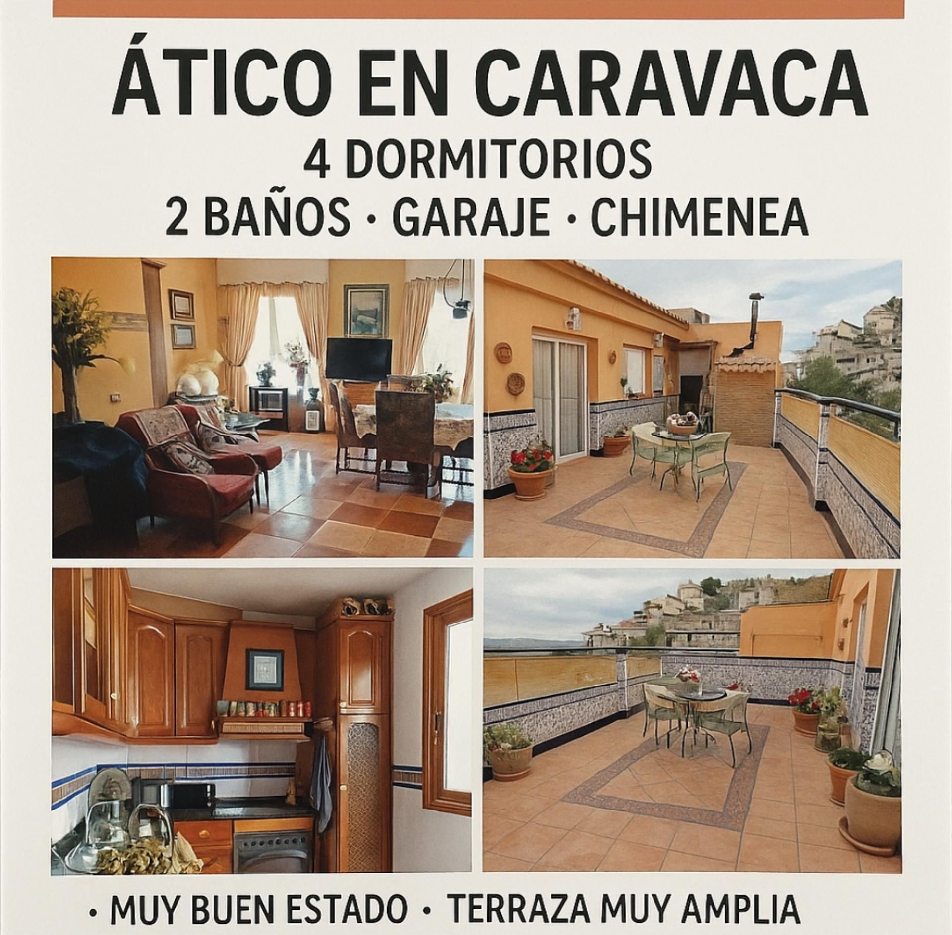 Àtic de lloguer a Calle Teatro, 10, Caravaca de la Cruz