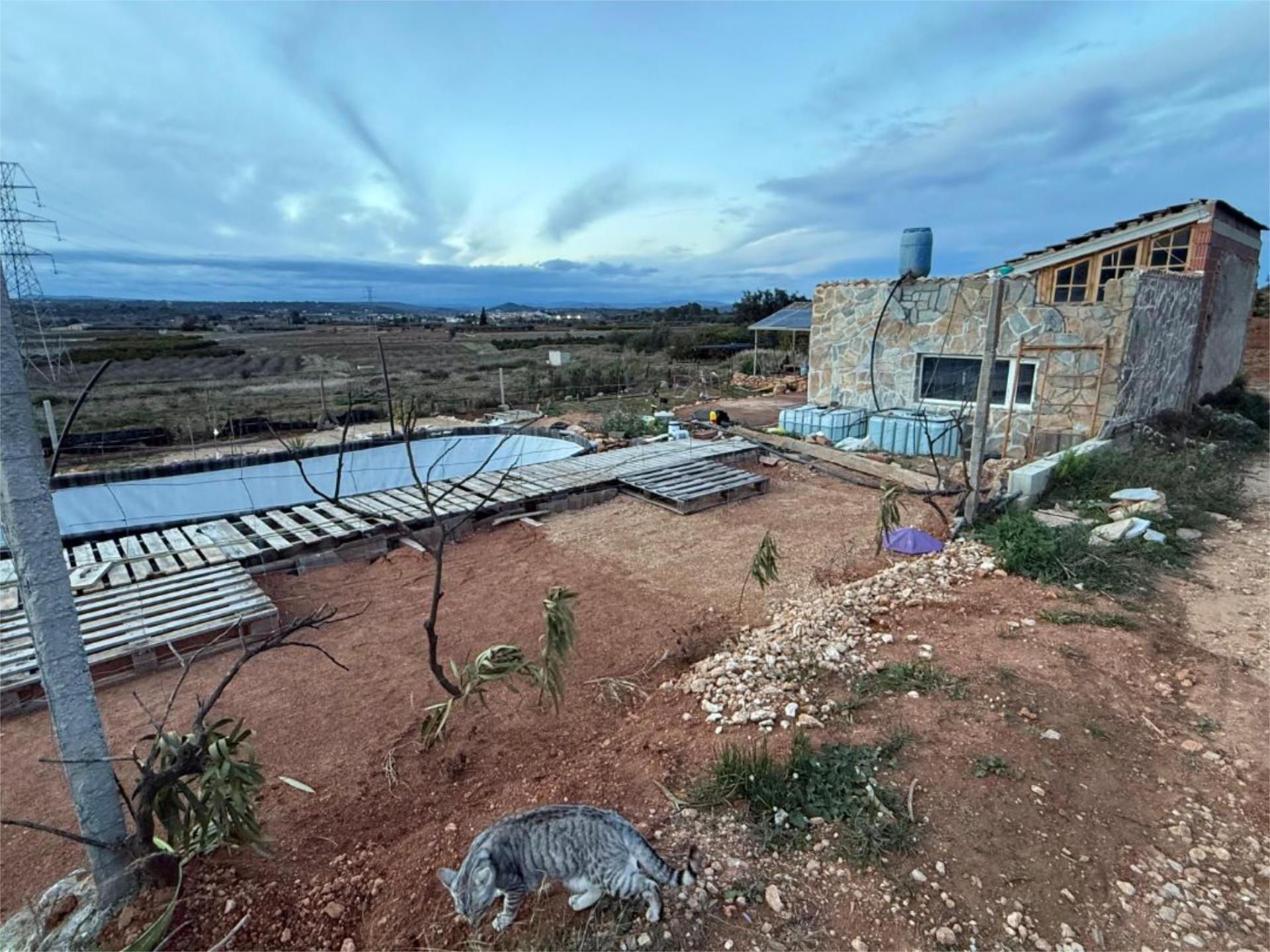 Piscina de Casa o xalet en venda en Anna amb Jardí privat i Traster