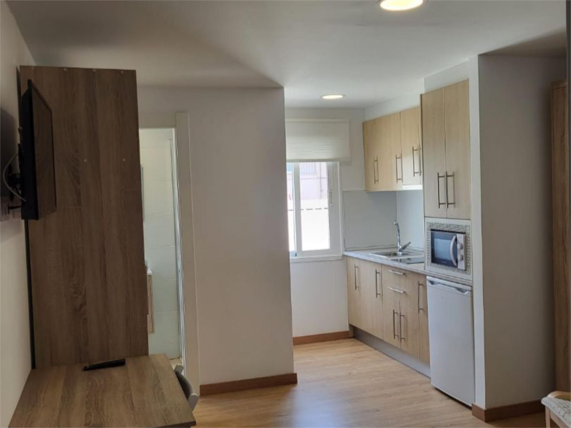 Kitchen of Study to rent in  Murcia Capital  with Air Conditioner, Heating and Parquet flooring