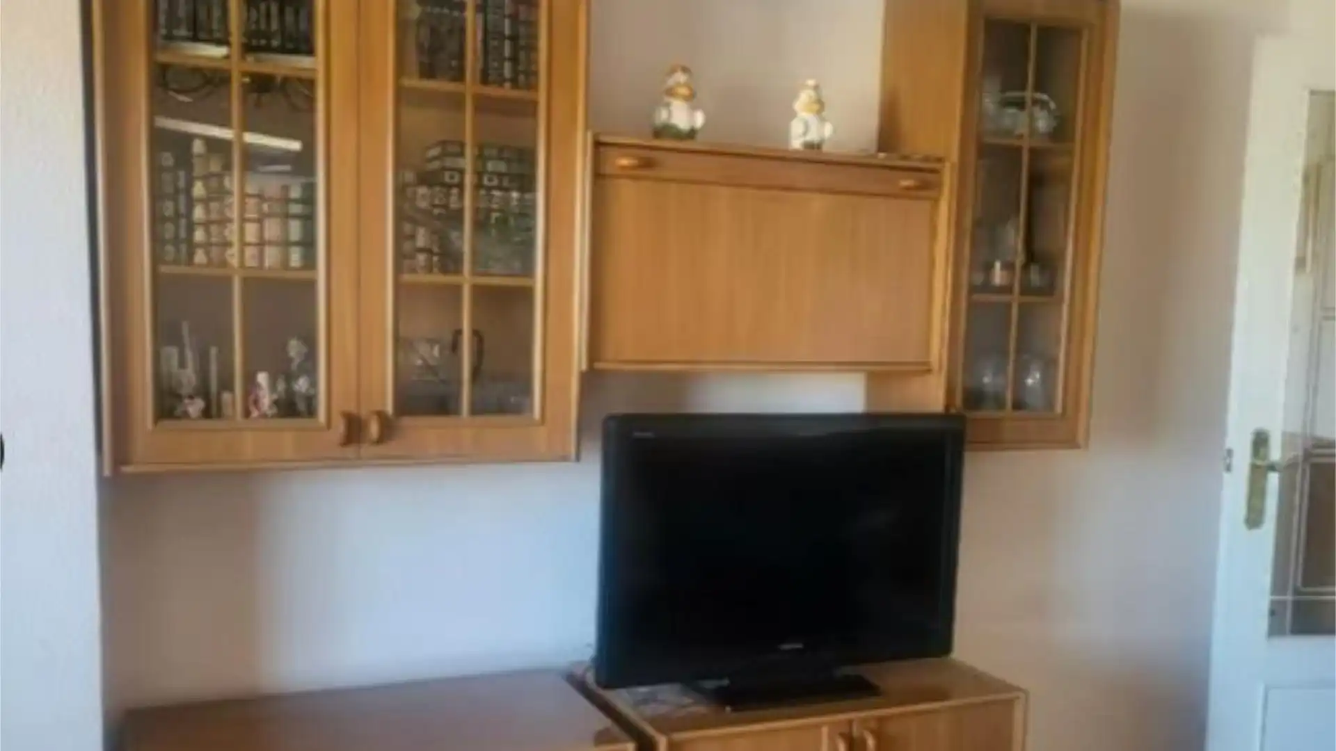 Sala de estar de Piso de alquiler en Cáceres Capital con Calefacción, Terraza y Amueblado