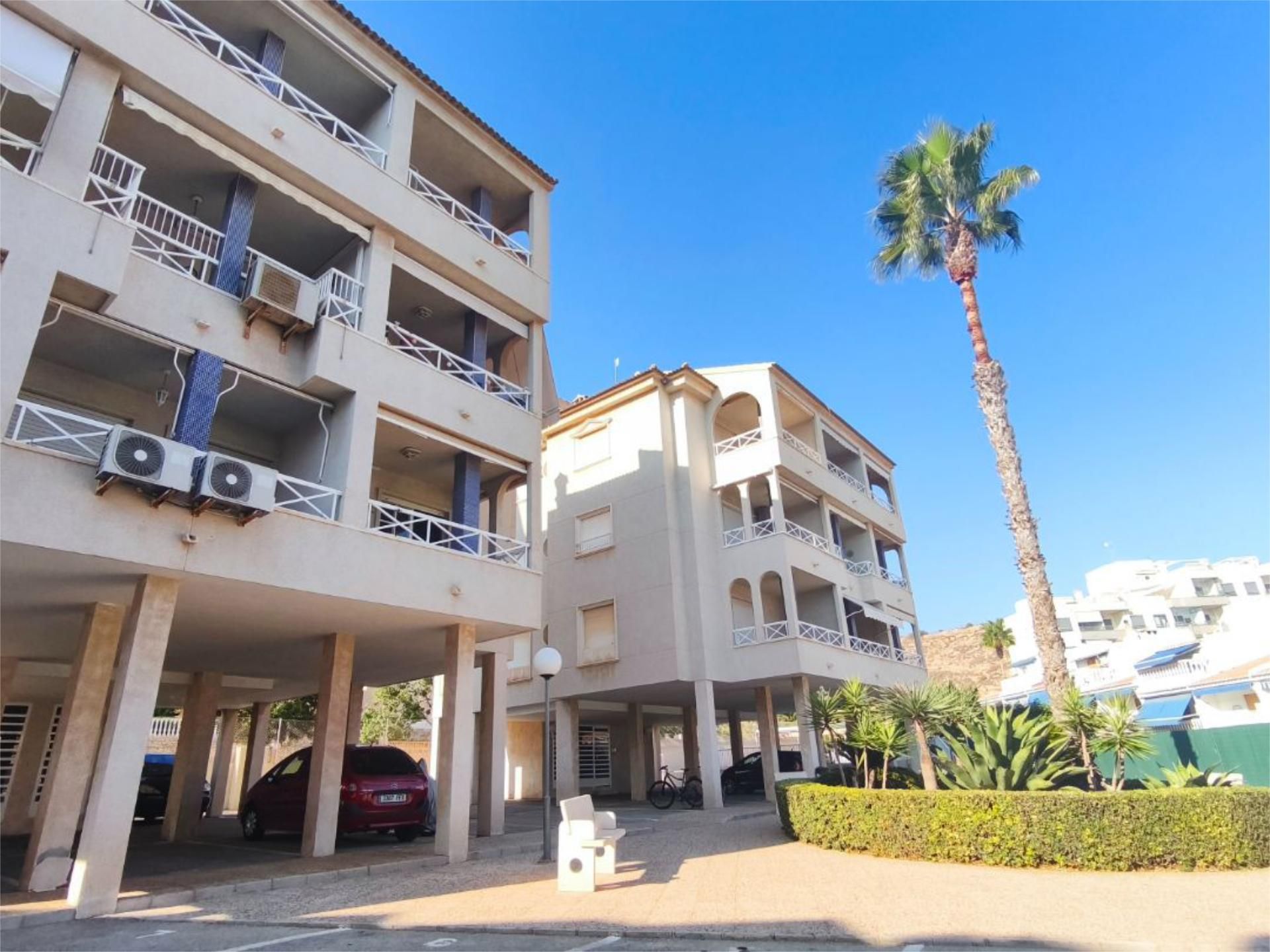 Exterior view of Flat for sale in Santa Pola  with Air Conditioner, Terrace and Swimming Pool