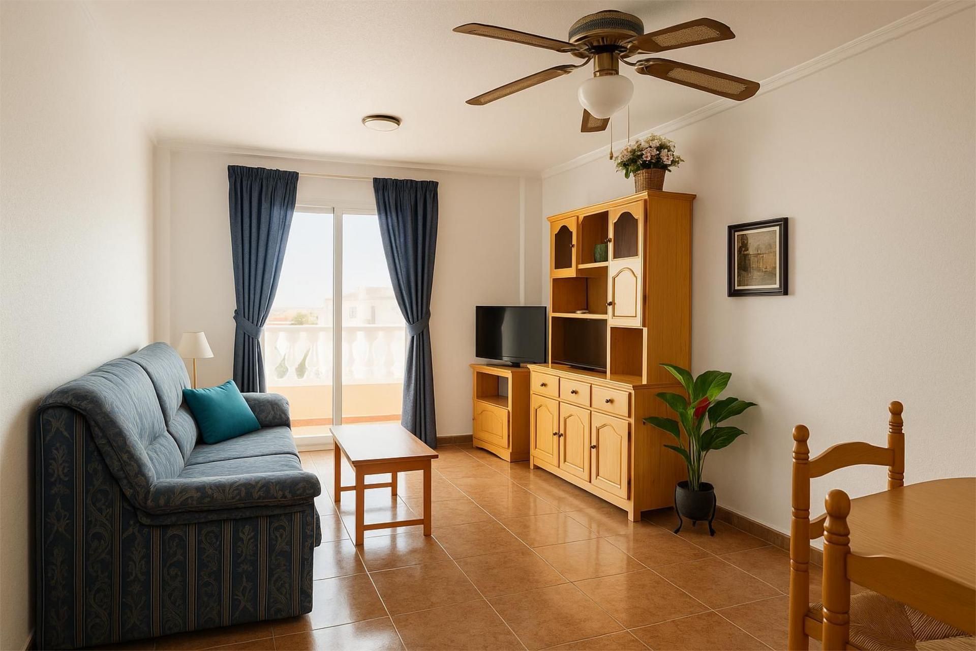 Living room of Flat for sale in Torrevieja  with Air Conditioner and Terrace