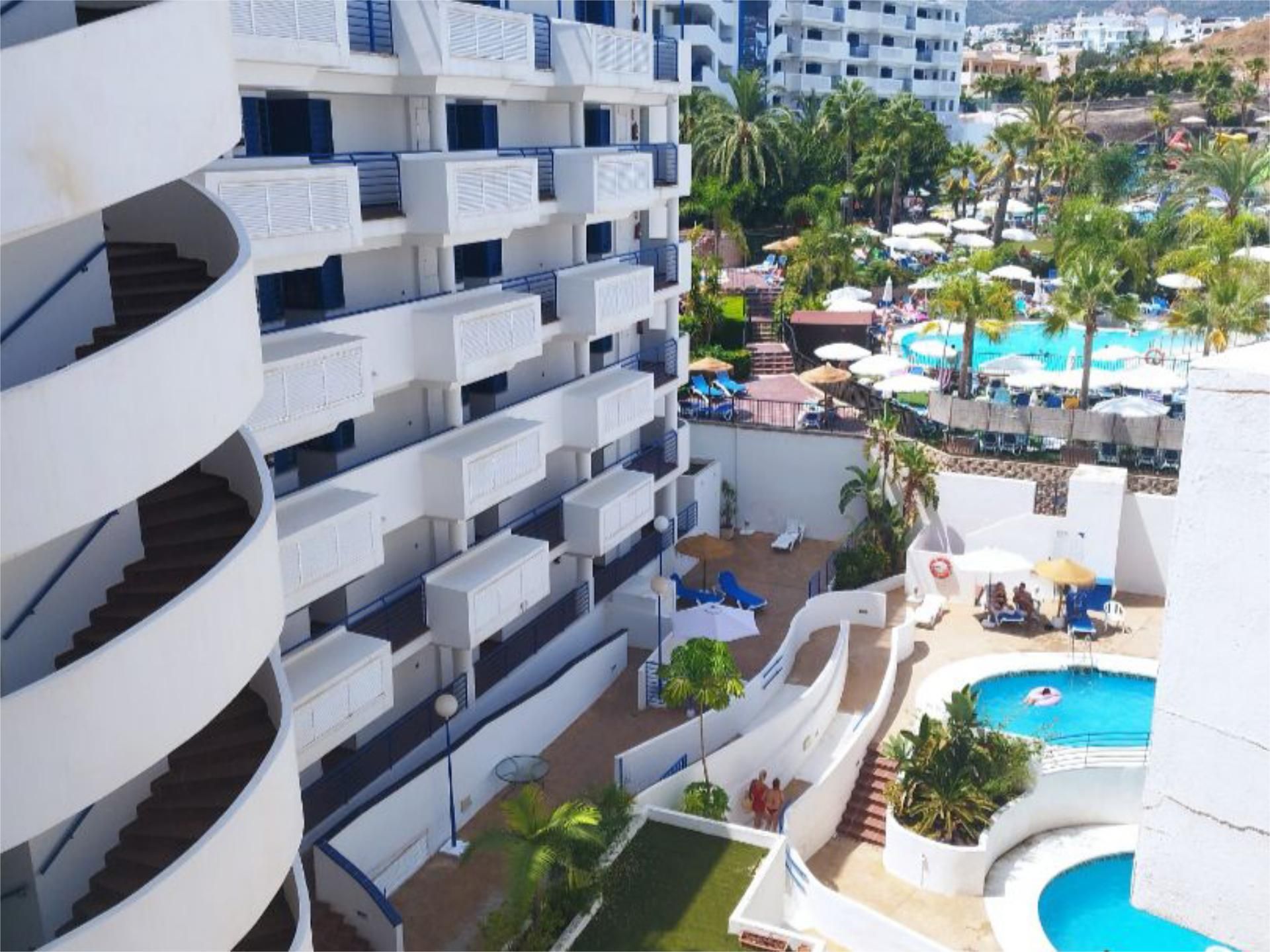 Vista exterior de Pis de lloguer en Benalmádena amb Aire condicionat, Calefacció i Terrassa