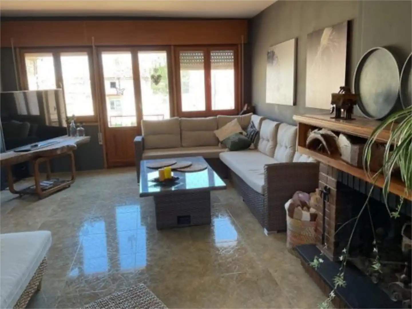 Casa o xalet en venda a Calle San Roque, 4, Almazul Sala d'estar de Casa o xalet en venda en Almazul amb Calefacció, Jardí privat i Terrassa