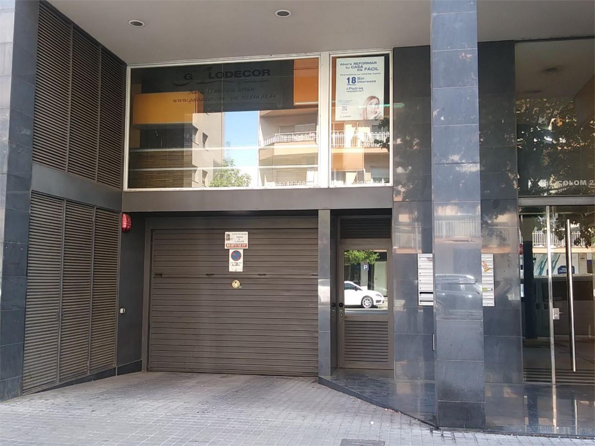 Vista exterior de Garatge de lloguer en Granollers