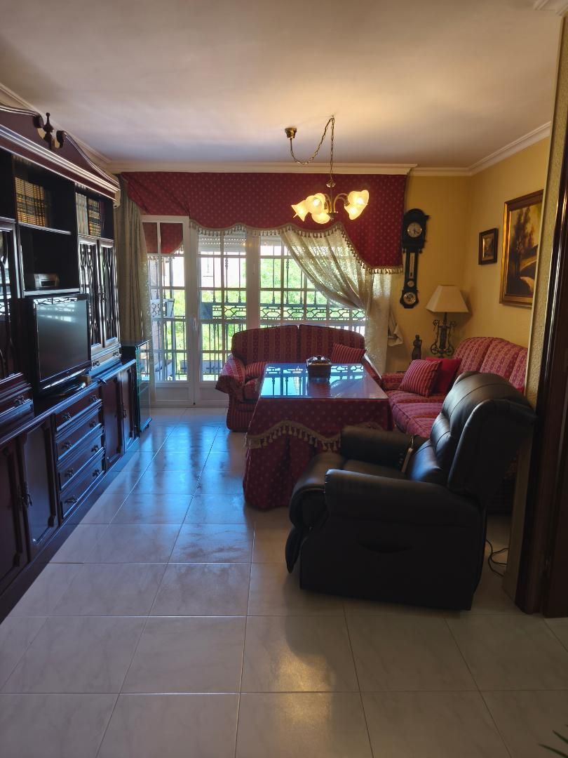 Living room of Attic for sale in  Huelva Capital  with Air Conditioner, Terrace and Balcony