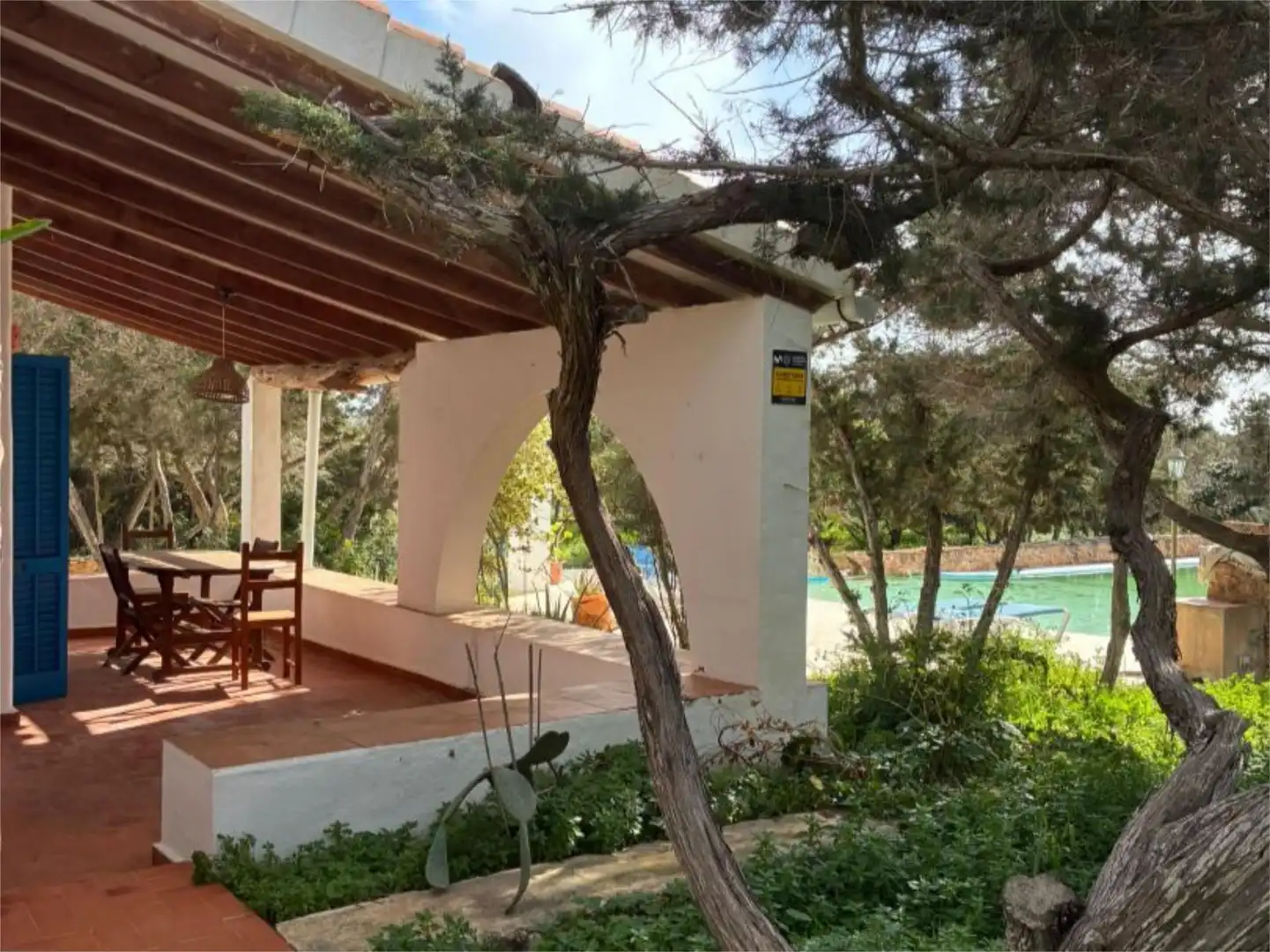 Houses for sale in Formentera Garden of Houses for sale in Formentera with Air Conditioner, Terrace and Swimming Pool