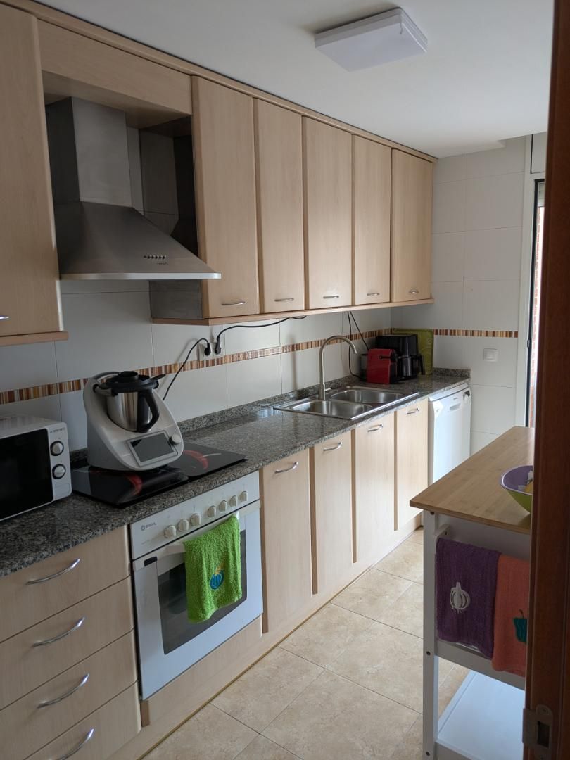 Cuina de Dúplex en venda en Alcarràs amb Aire condicionat, Terrassa i Balcó