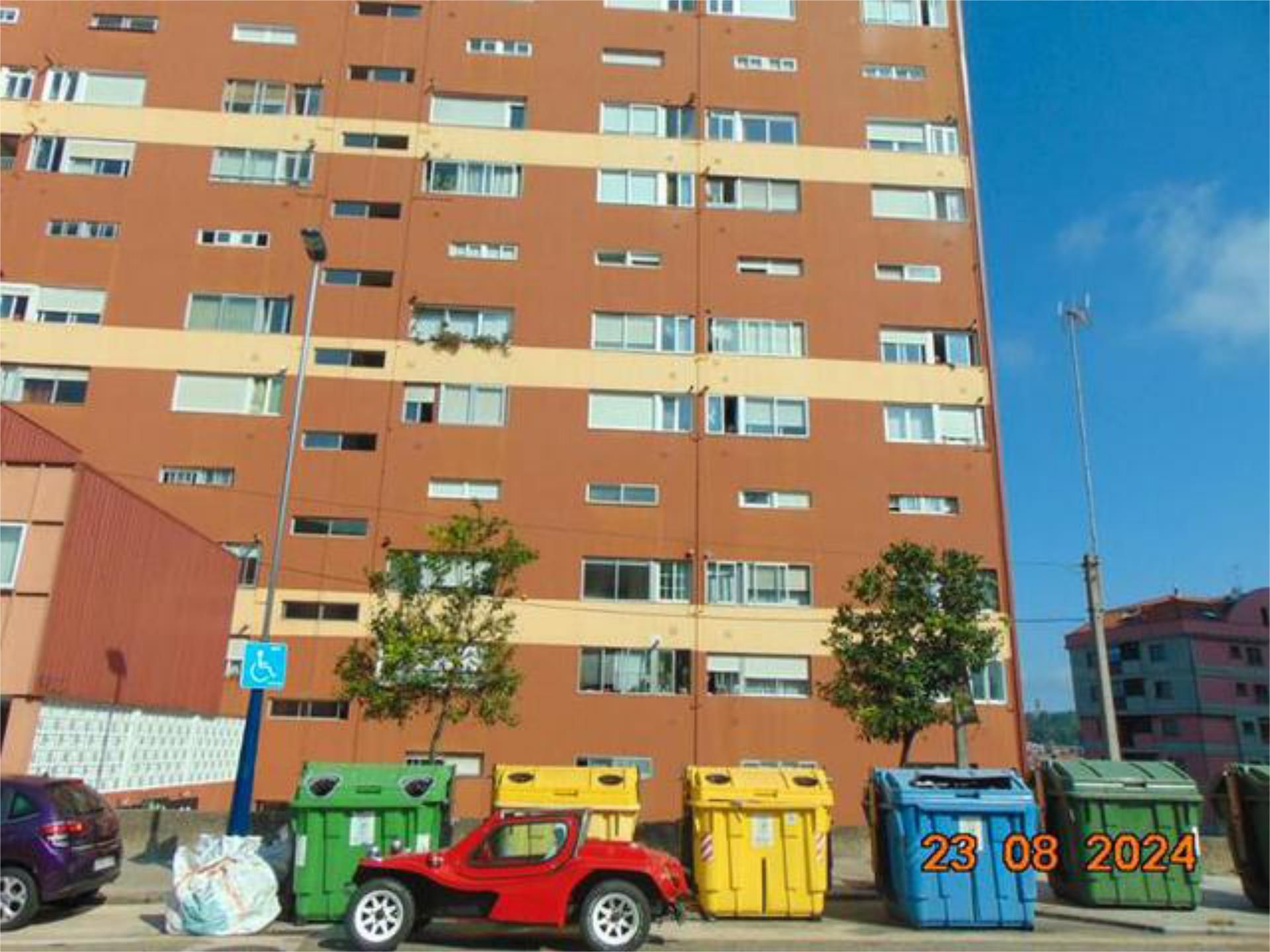 Vista exterior de Piso en venta en Vigo 