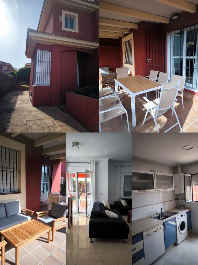 Terrassa de Casa o xalet de lloguer en El Puerto de Santa María amb Aire condicionat, Calefacció i Jardí privat