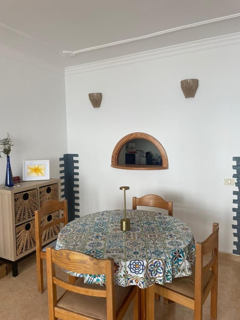 Dining room of Flat to rent in Las Palmas de Gran Canaria  with Parquet flooring, Terrace and Furnished