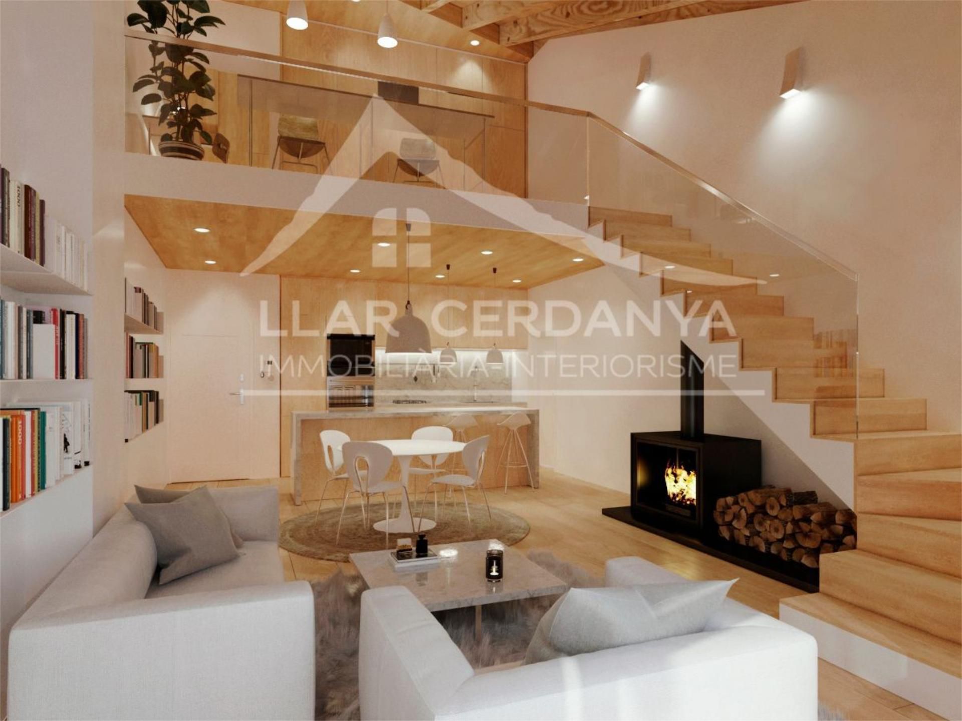 Living room of Flat for sale in Bellver de Cerdanya  with Terrace and Balcony