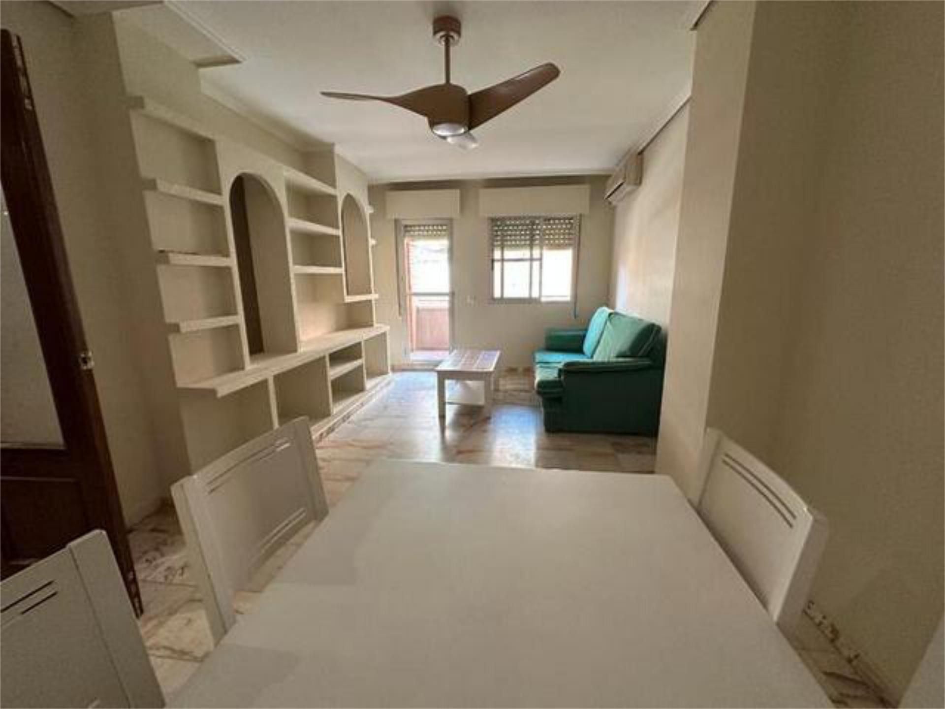 Living room of Flat to rent in Badajoz Capital  with Terrace, Storage room and Furnished