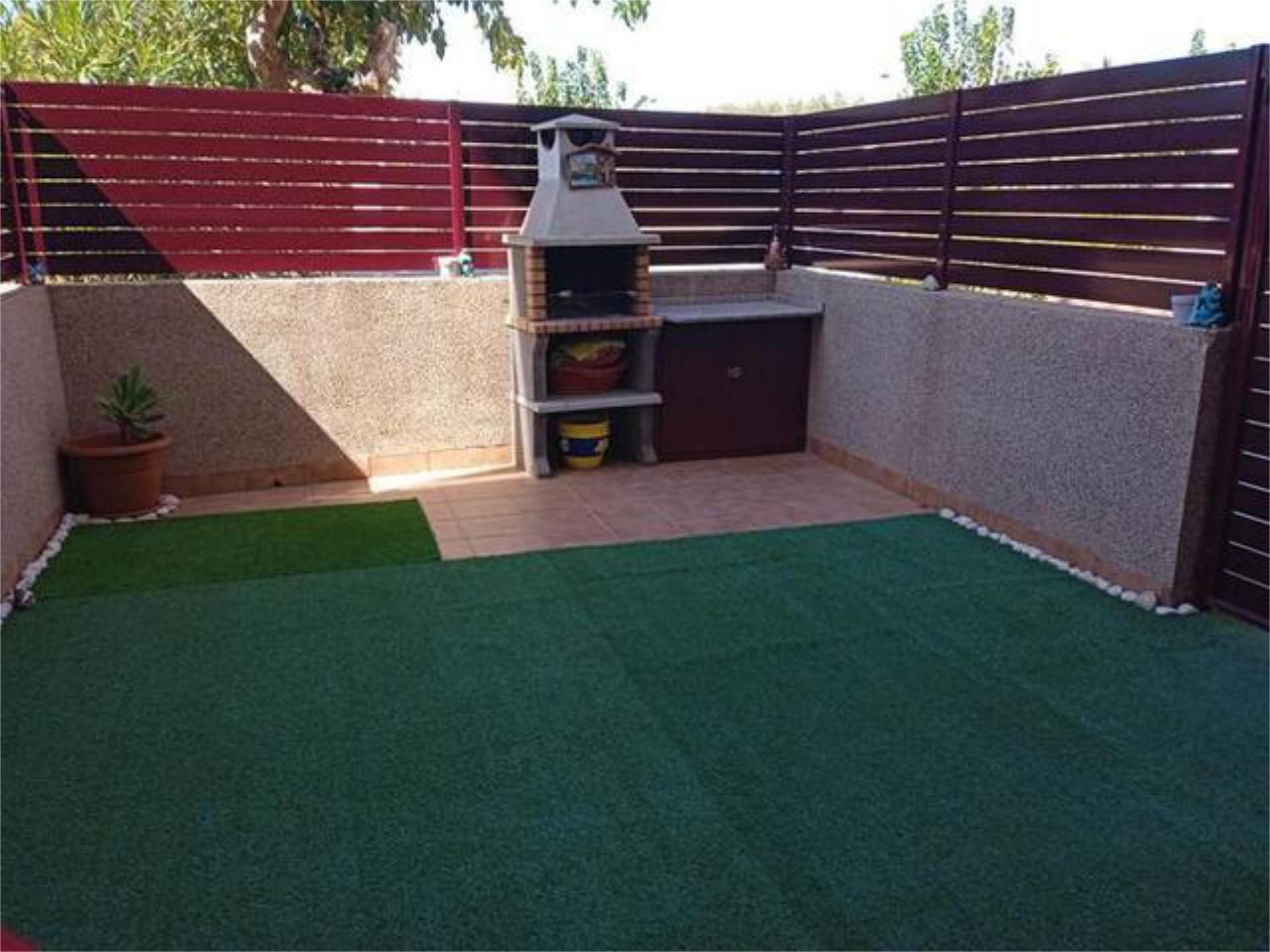 Jardí de Pis de lloguer en San Pedro del Pinatar amb Calefacció, Jardí privat i Terrassa
