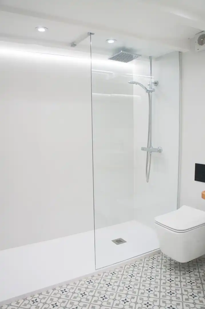 Badezimmer von Maisonette zum Verkauf in  Palma de Mallorca mit Klimaanlage