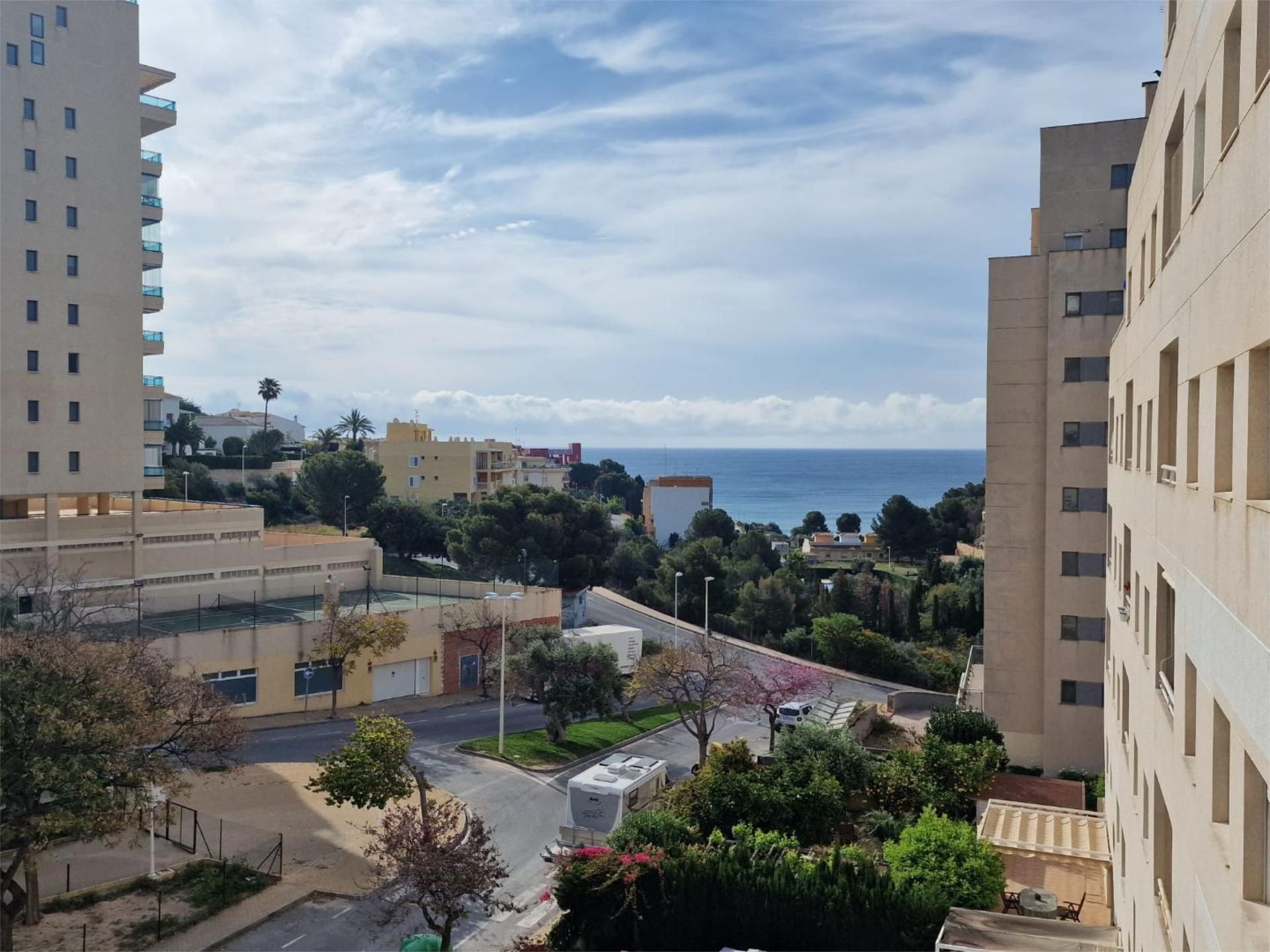 Exterior view of Apartment for sale in Calpe / Calp  with Air Conditioner, Terrace and Swimming Pool