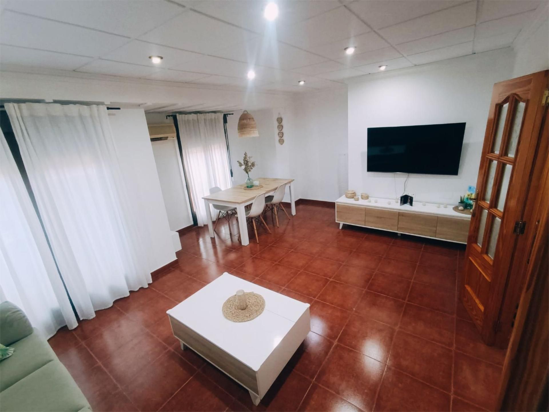 Living room of Flat for sale in Elche / Elx  with Air Conditioner and Balcony